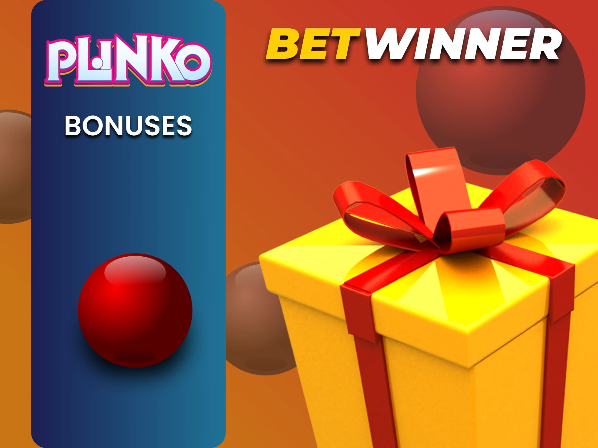 Get special Plinko bonuses from Betwinner.