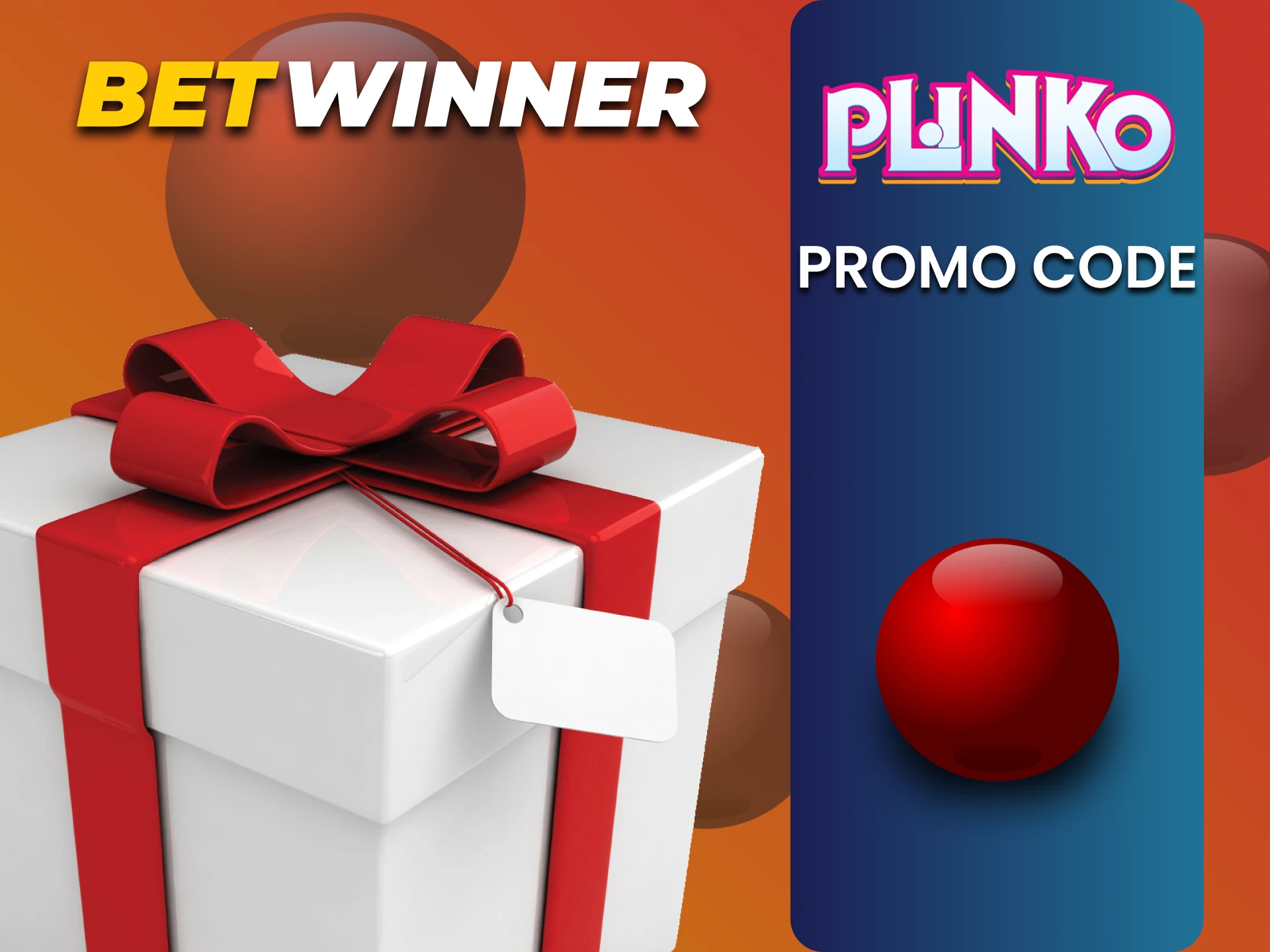 Use promo code from Betwinner for Plinko.