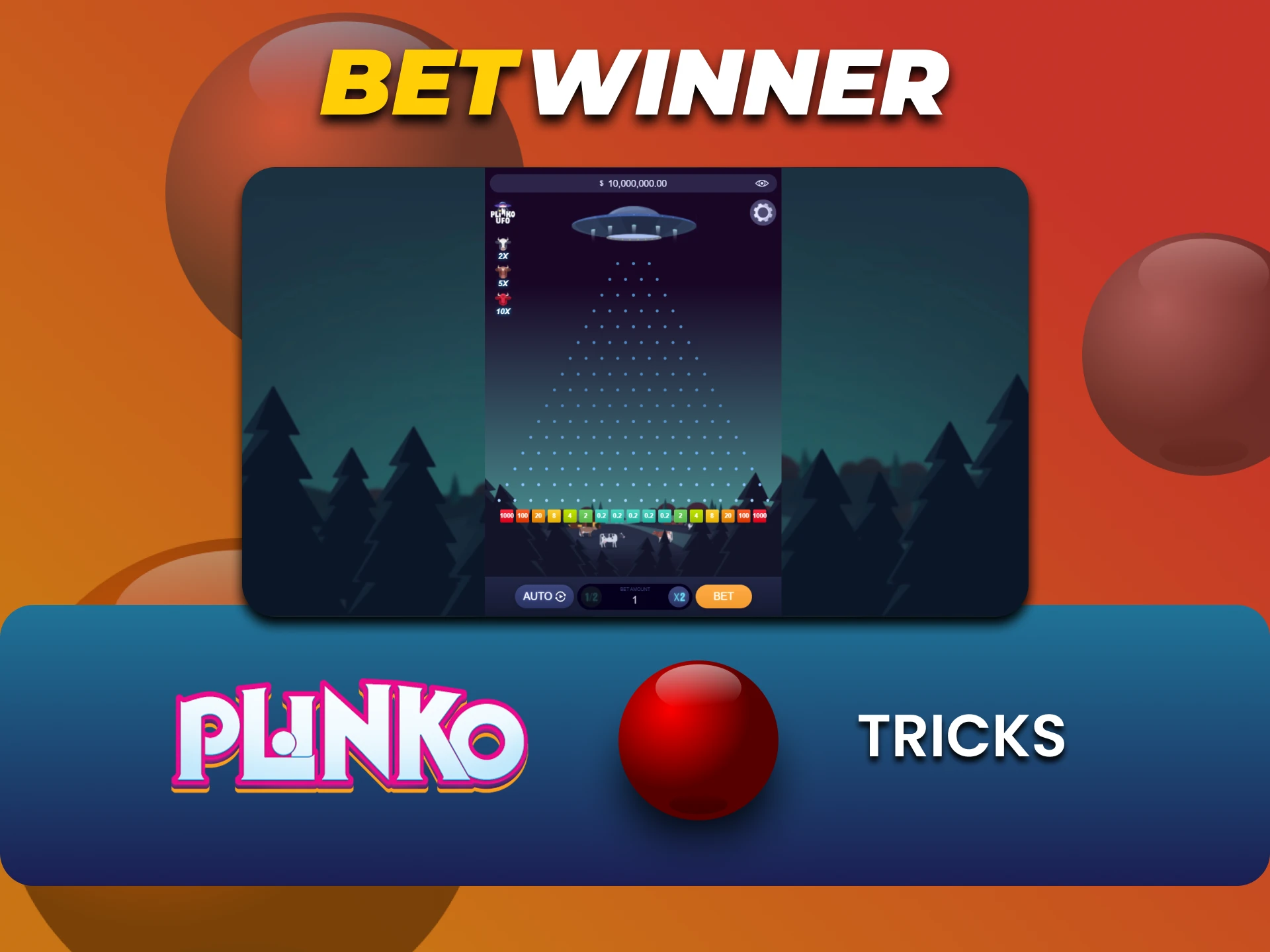 Learn tricks to win Plinko at Betwinner.