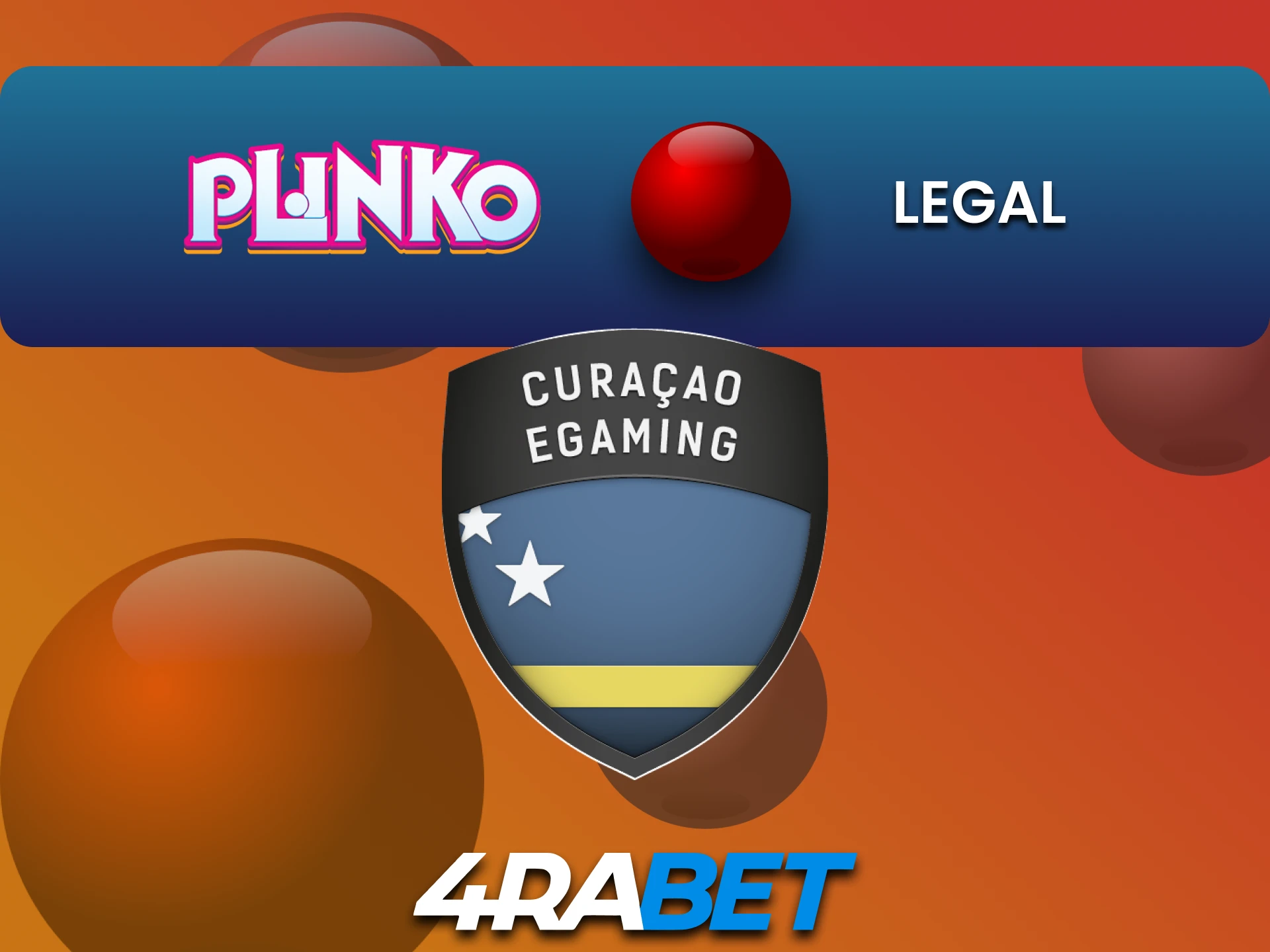 4rabet is legal to play Plinko.
