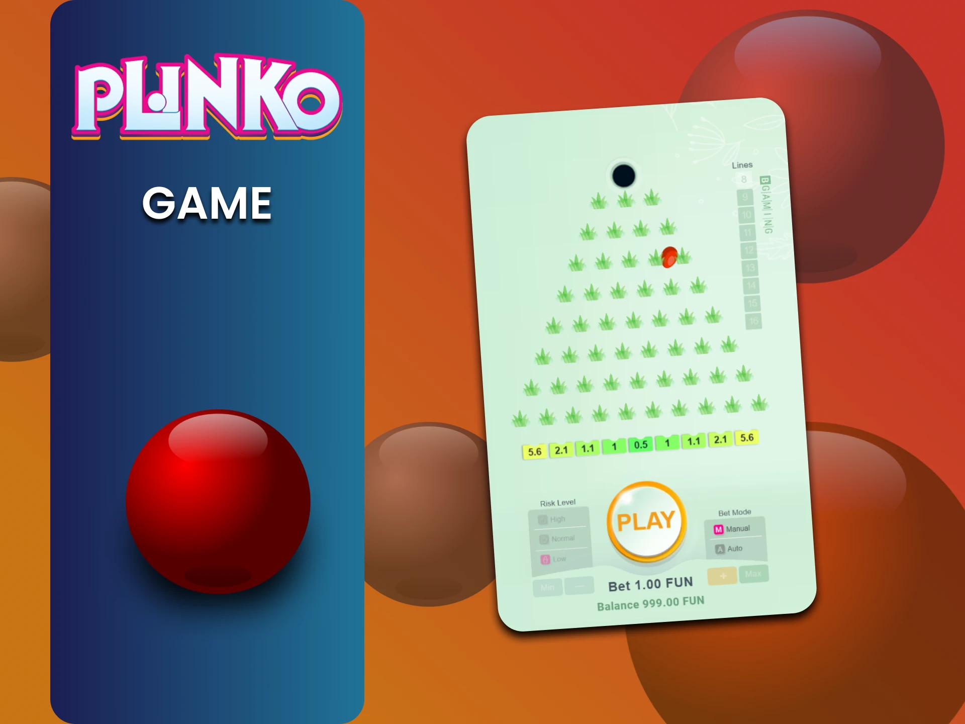 Find out all about Plinko on Bambet.