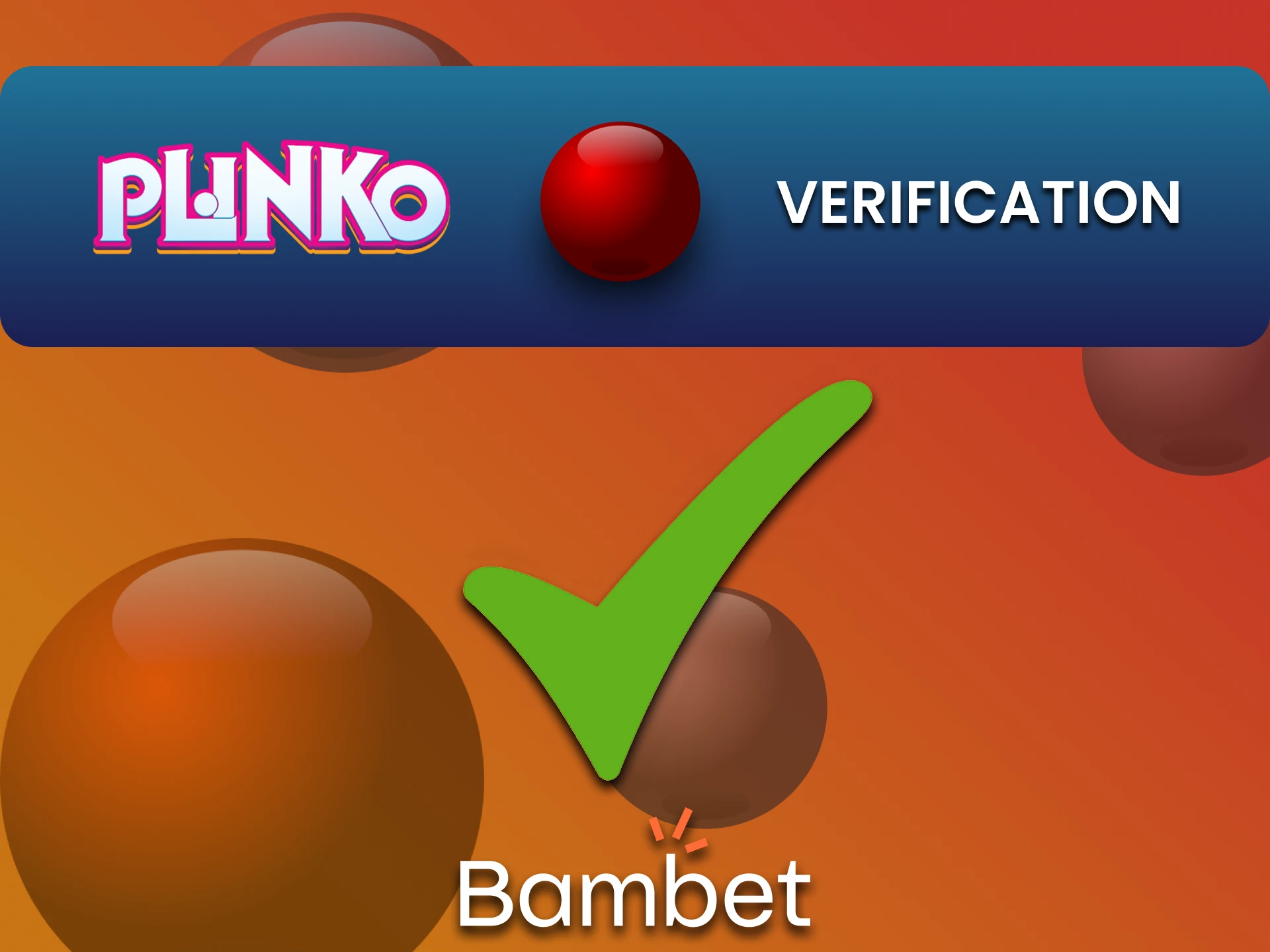 To play Plinko you need to fill in your data on Bambet.
