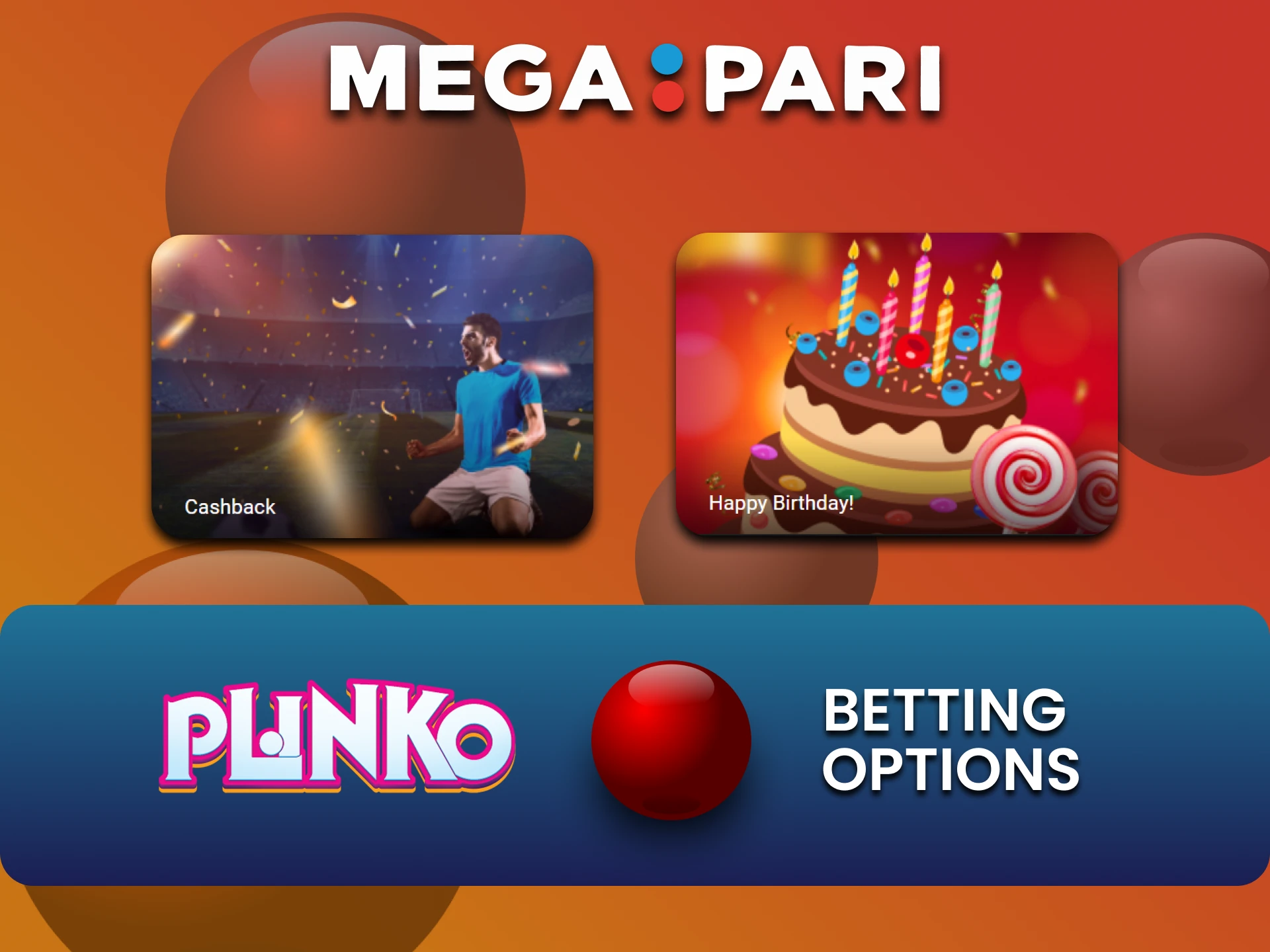 Get a bonus for playing Plinko from Megapari.