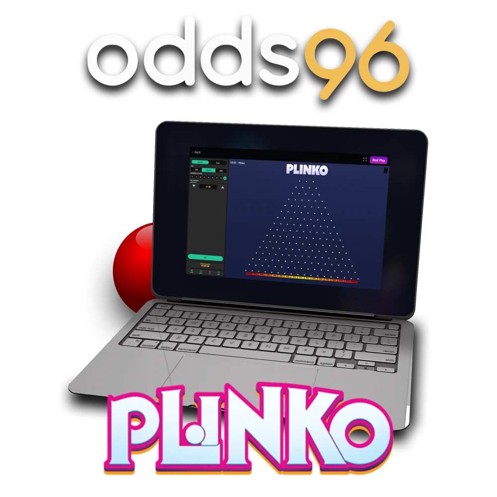 To play Plinko, choose the odds96 service.