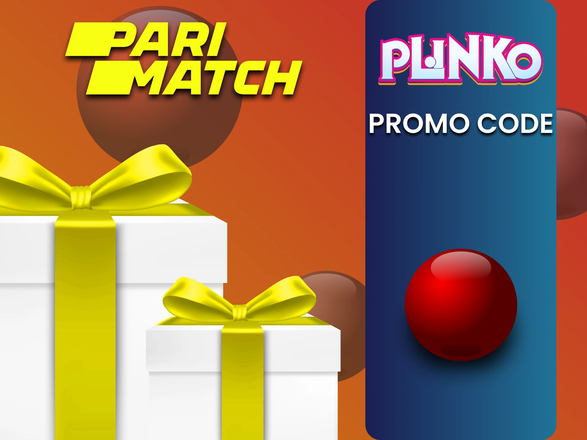 Use a promotional code from Parimatch for Plinko.