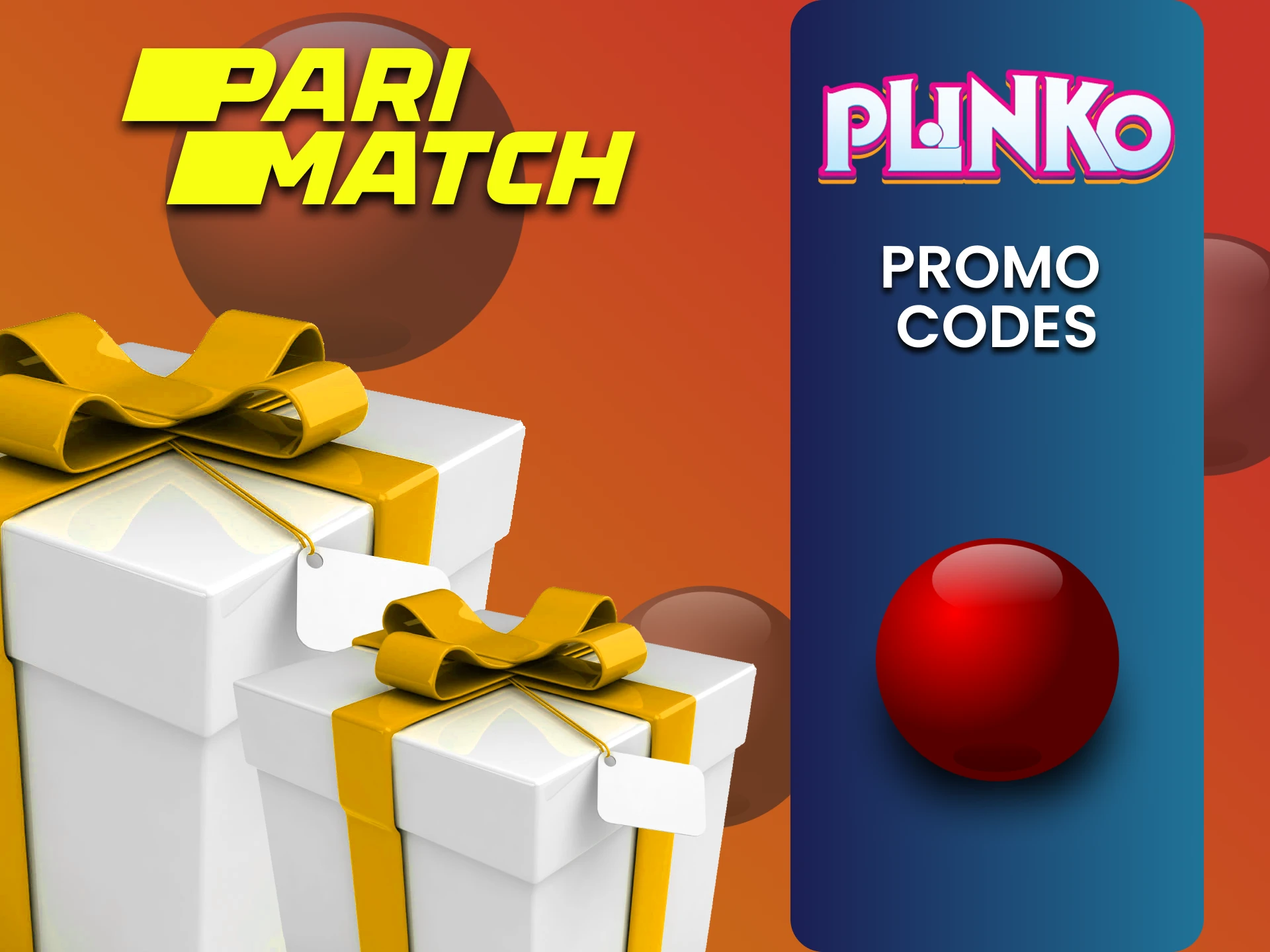 Before playing Plinko at Parimatch use a promo code.