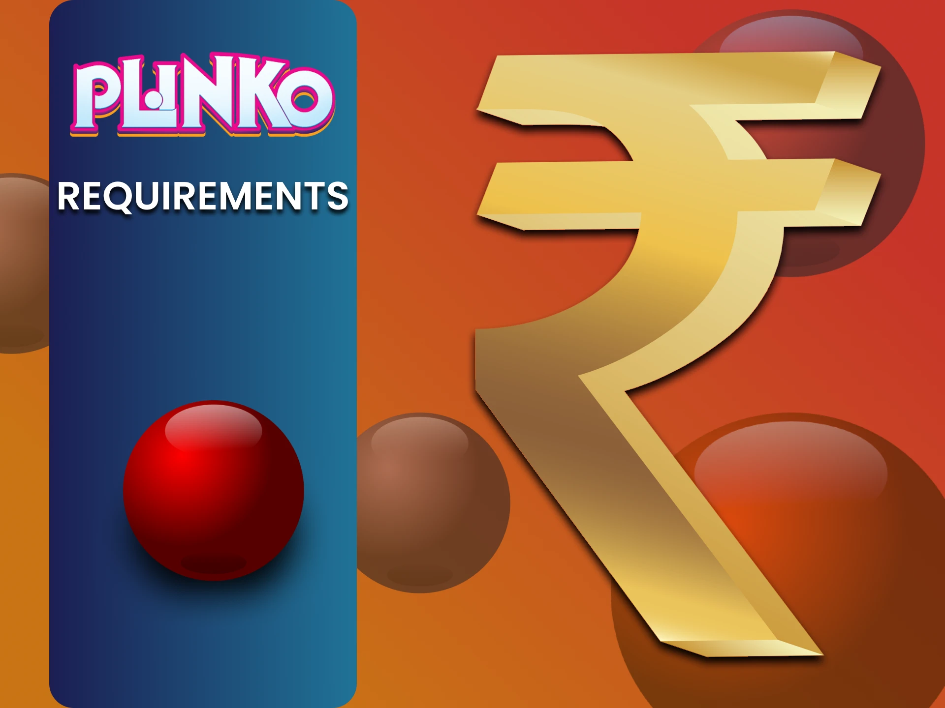 Review the withdrawal requirements for Plinko.