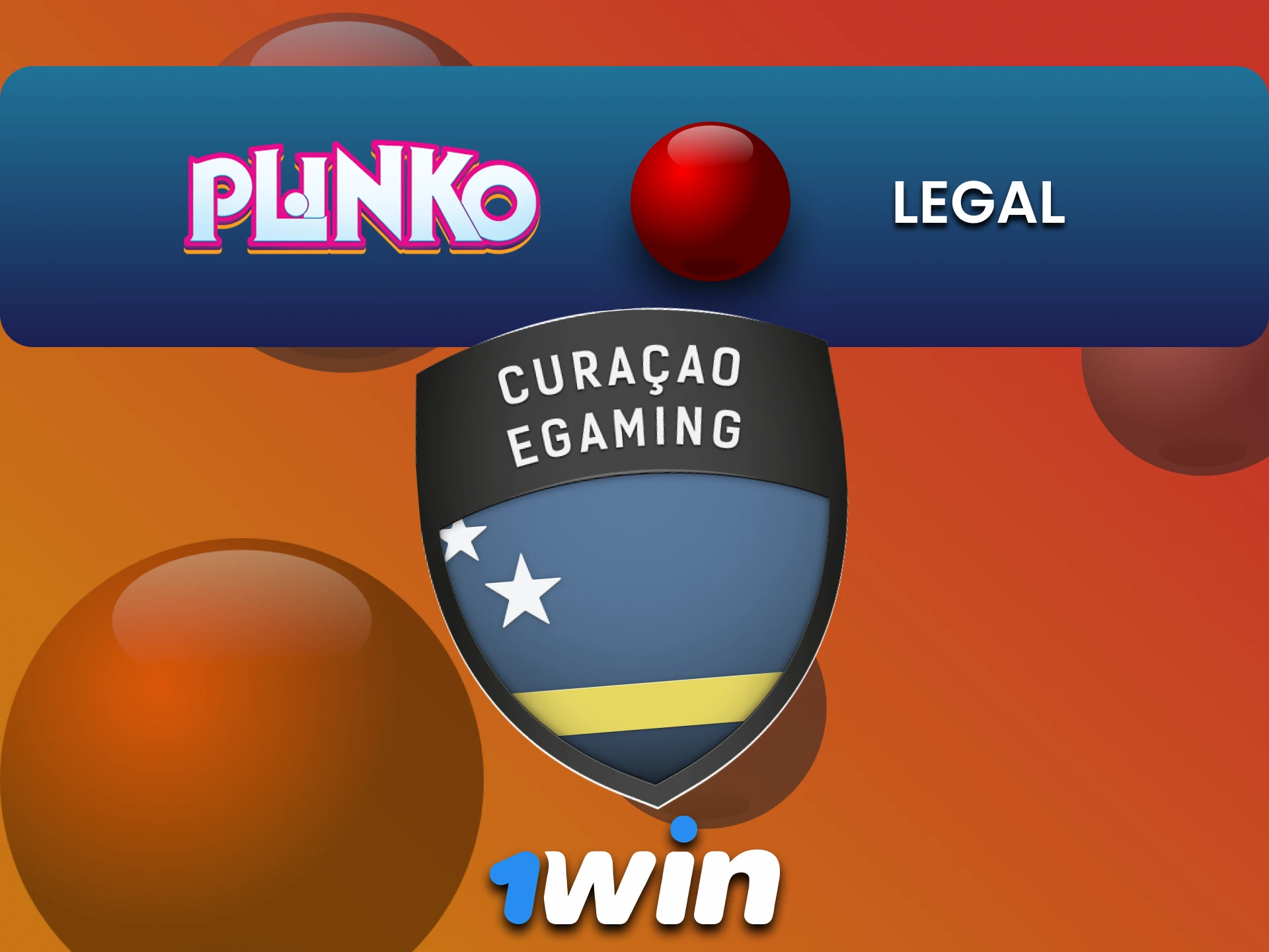 1win is legal to play Plinko.