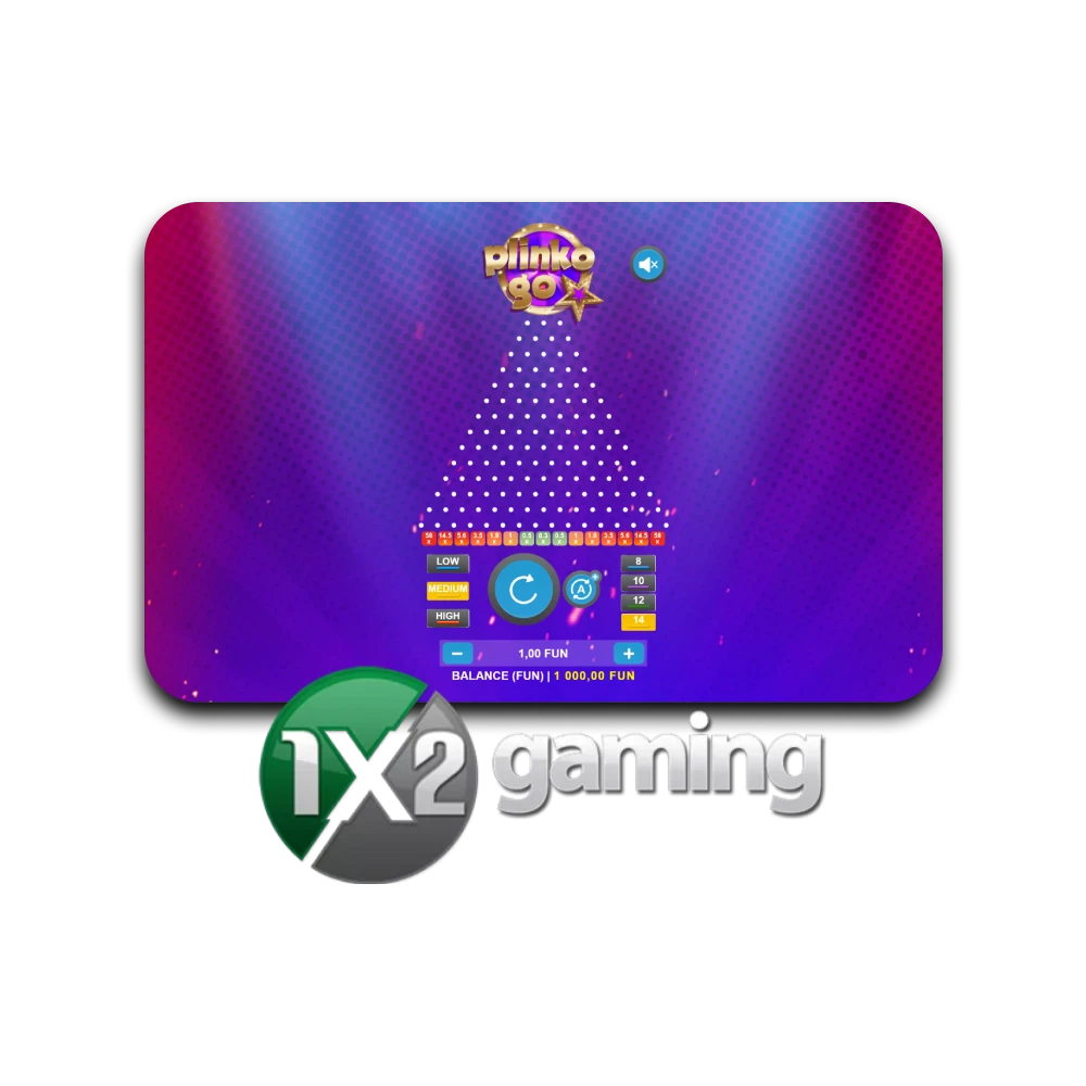 Find out everything about the Plinko GO game provider 1x2 gaming.