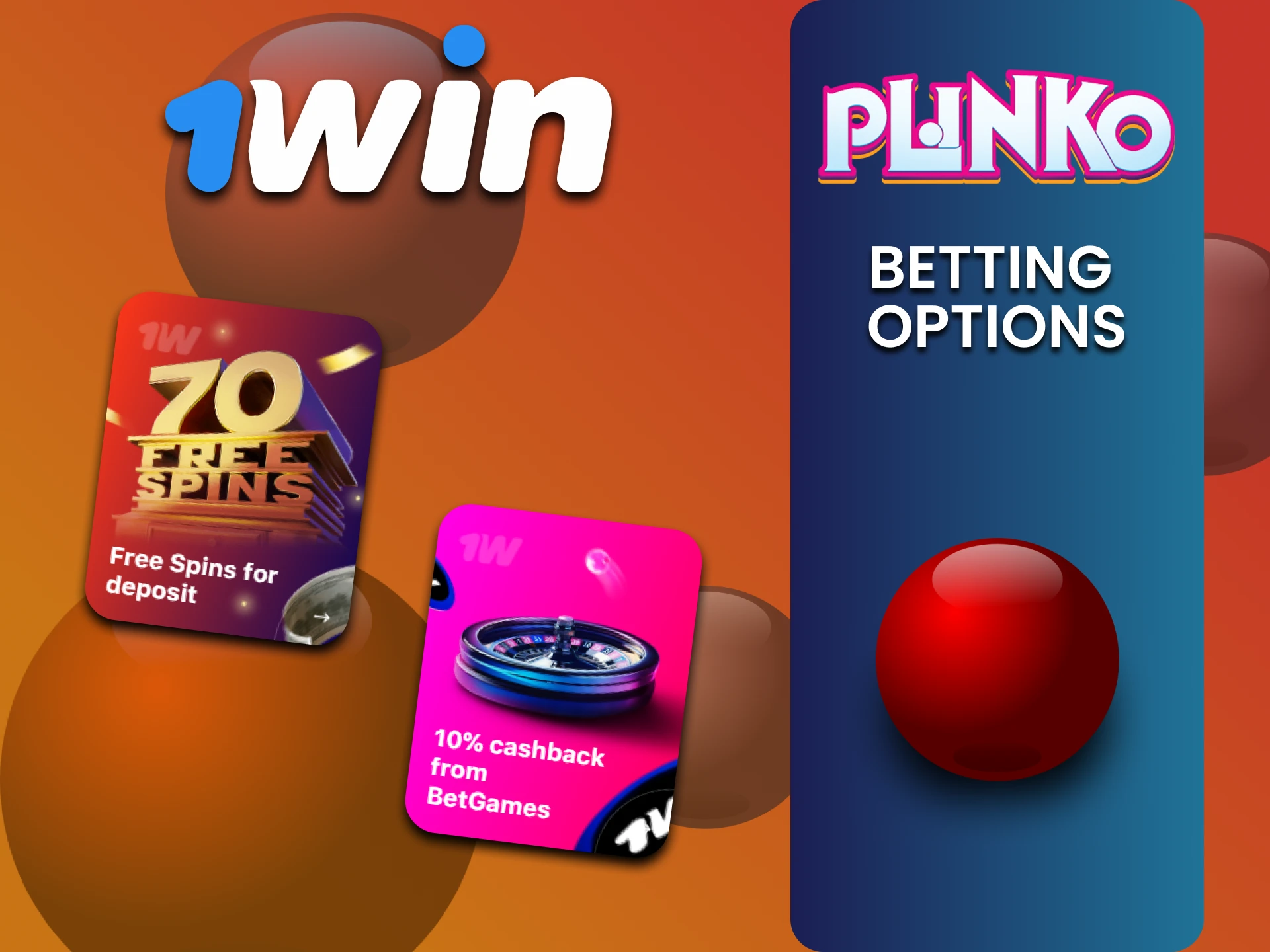 Find out about 1win bonuses for Plinko.