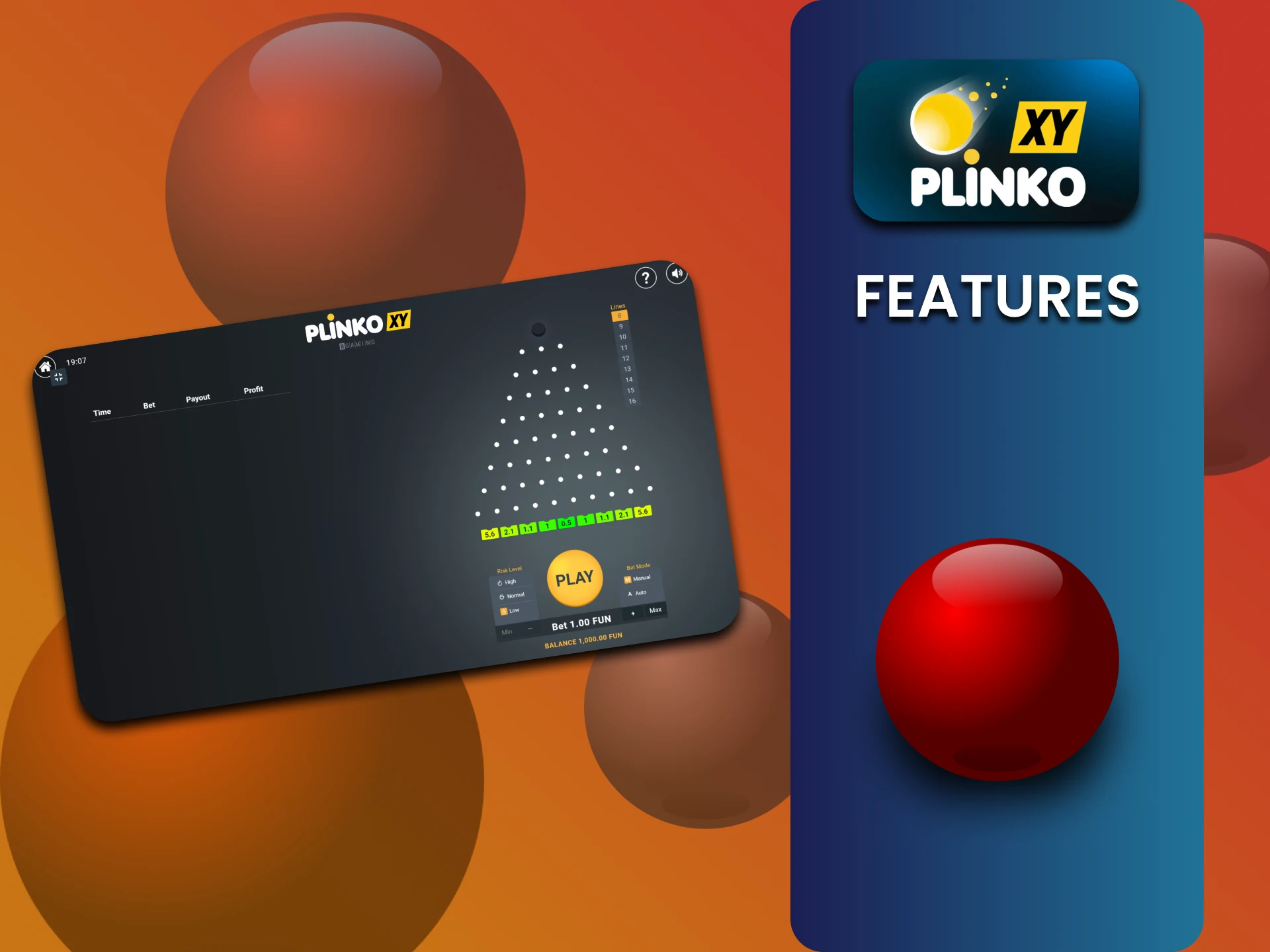 Find out how the Plinko XY game works.