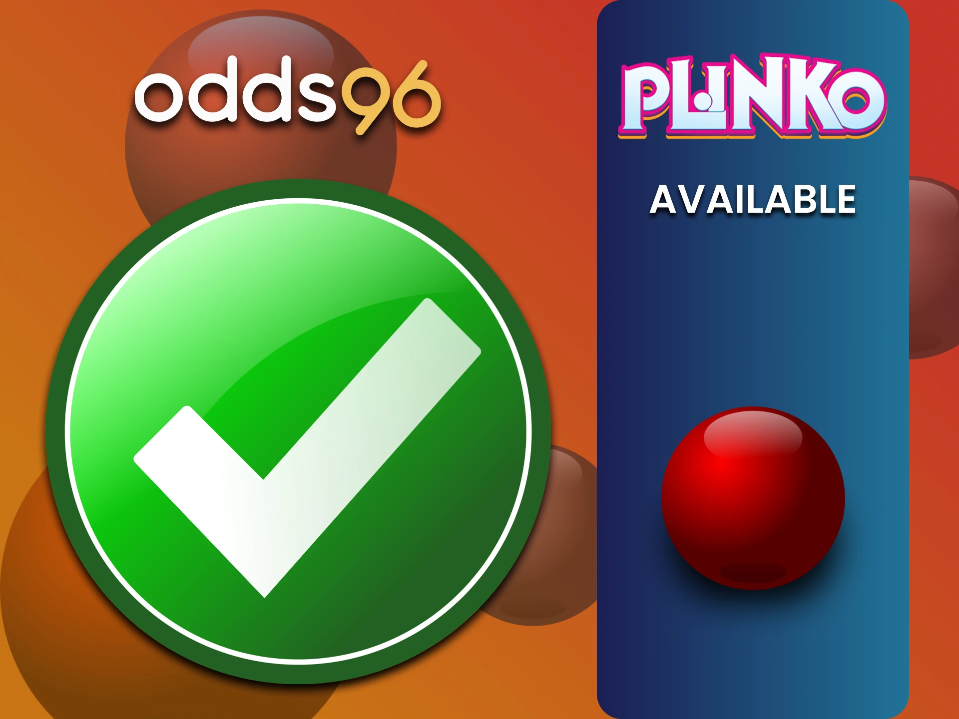 We will tell you what types of Plinko are available on the Odds96 website.