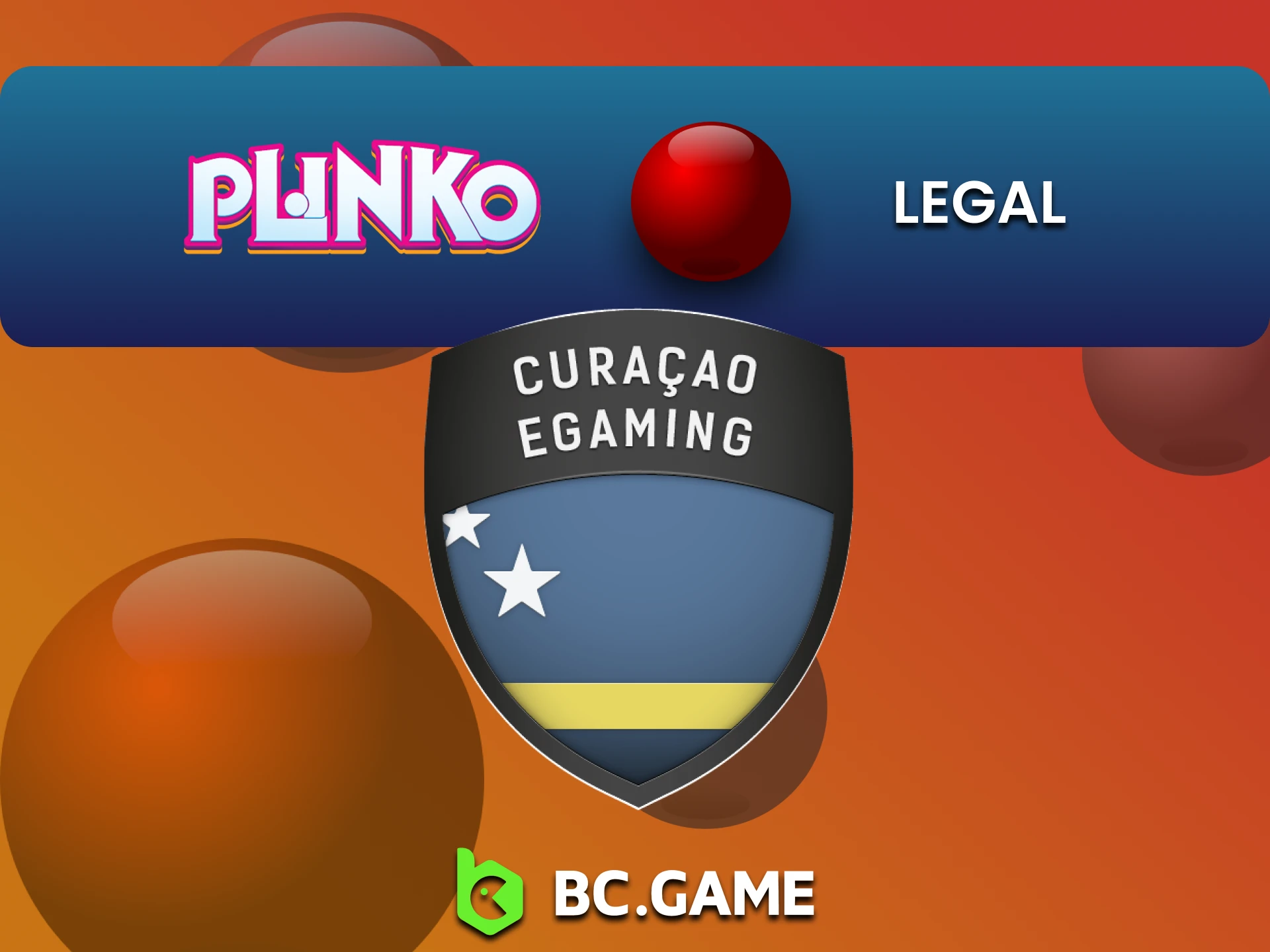 BCGame has a special license for playing Plinko.
