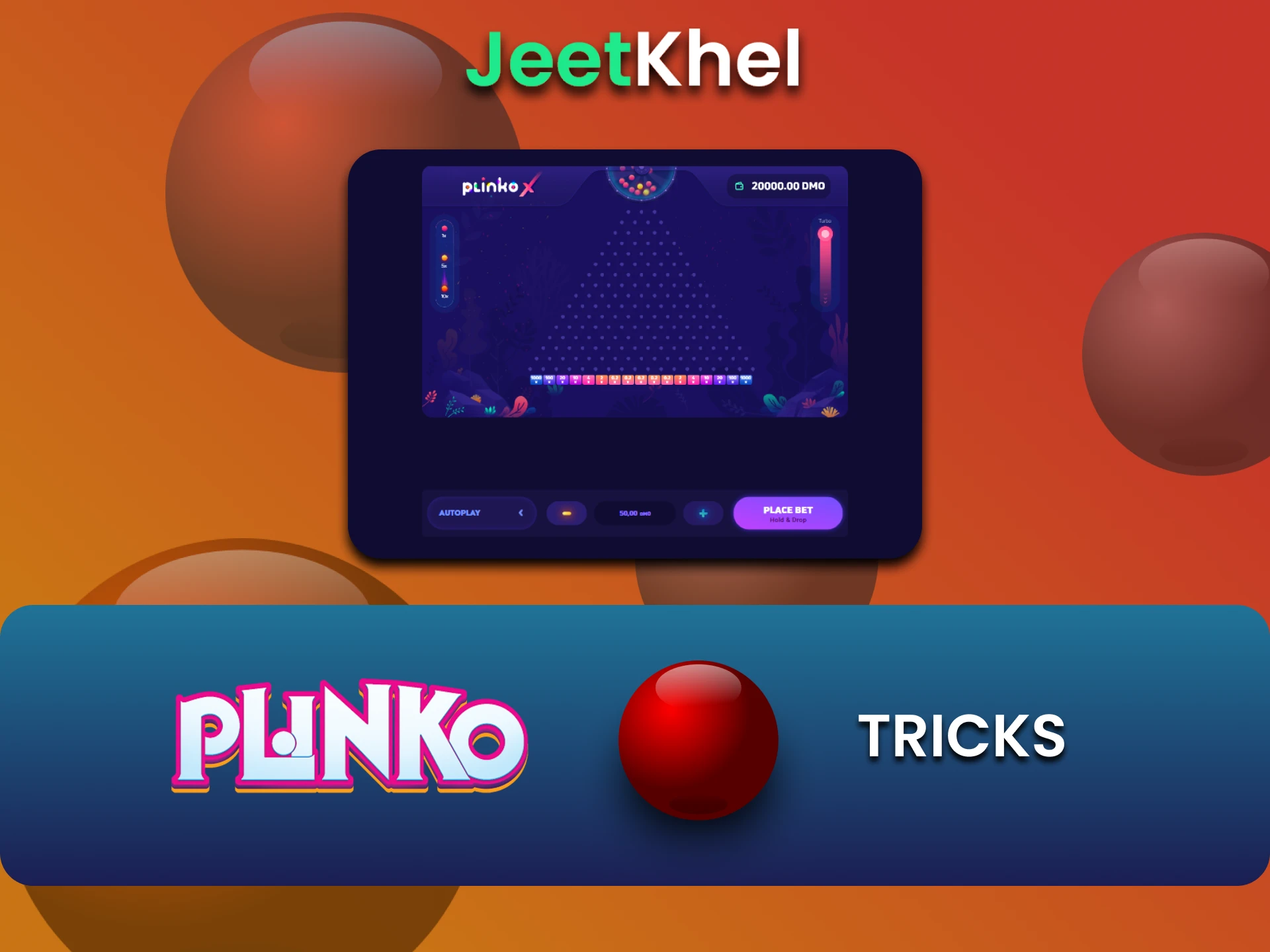 There are many tricks for winning Plinko on JeetKhel.