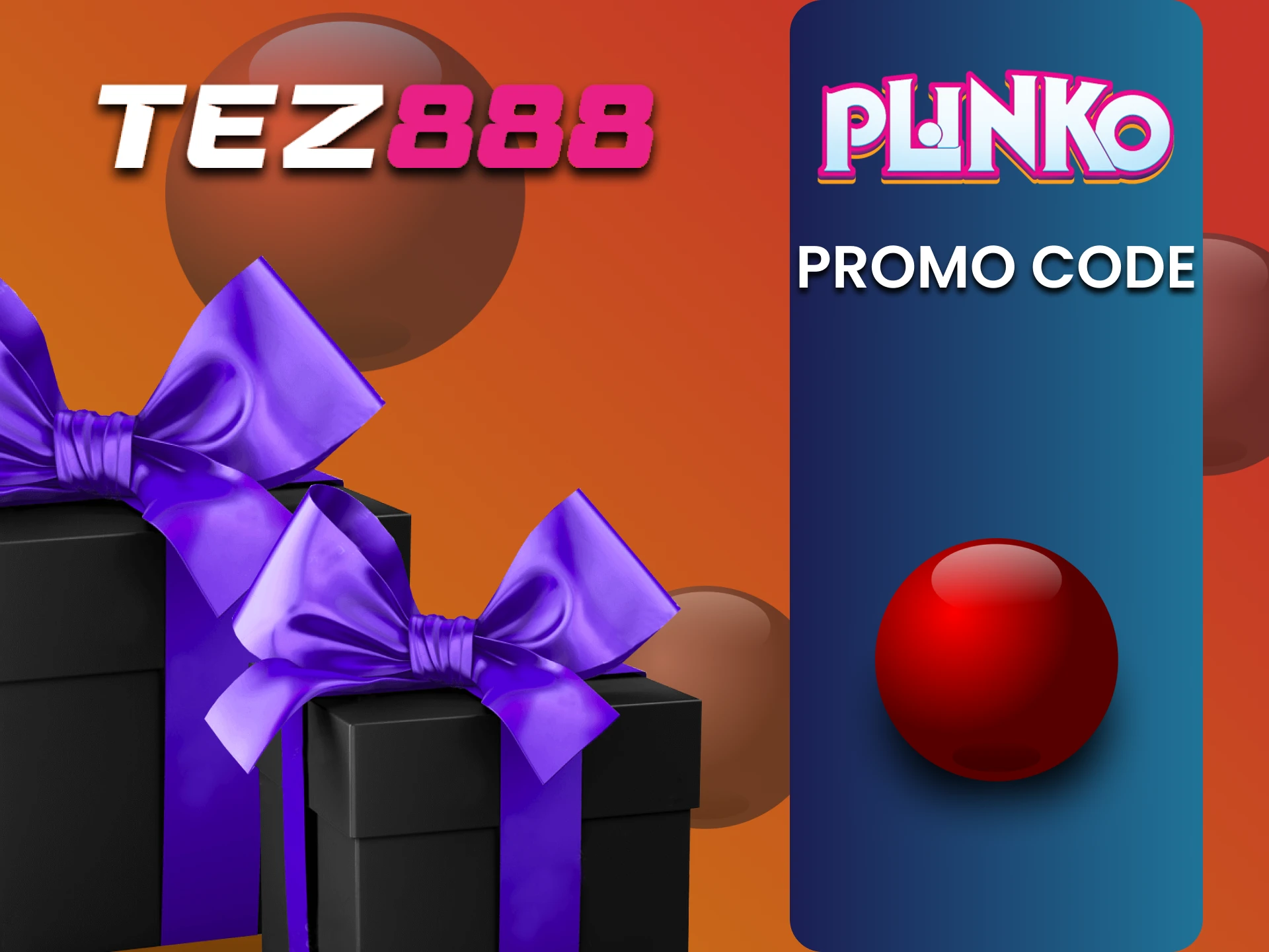 Use promo code from Tez888 to play Plinko.