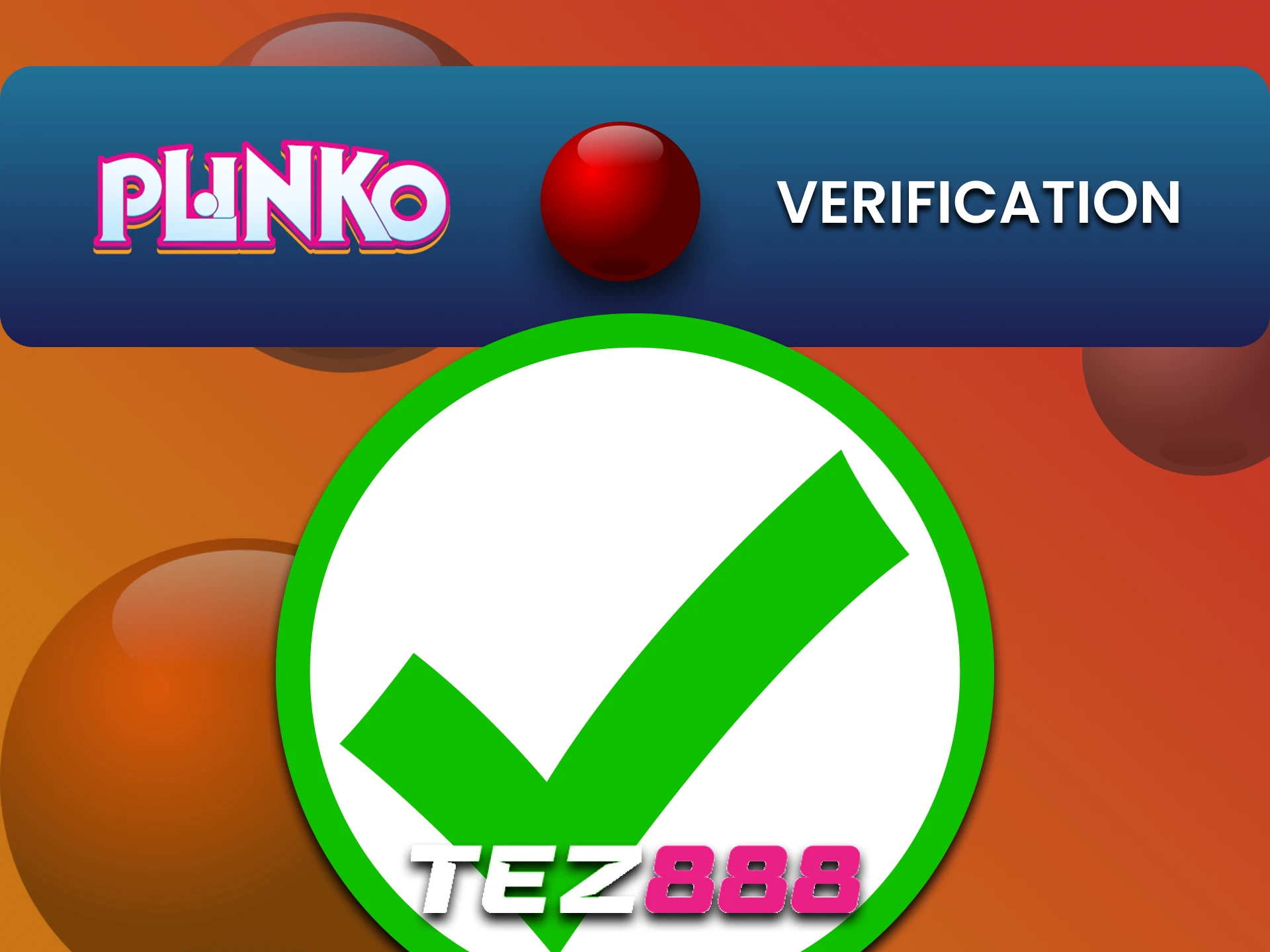 Fill out the details in your Tez888 account to play Plinko.