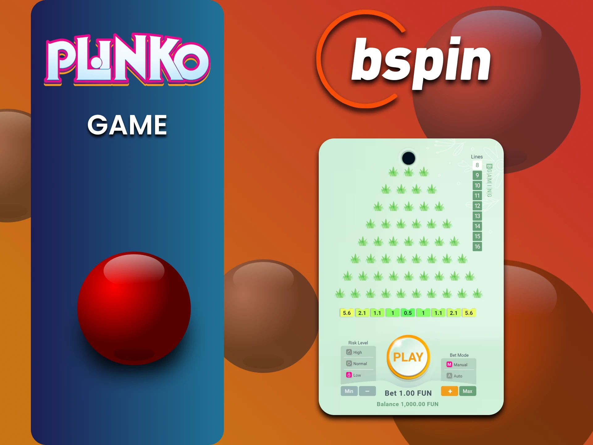 Learn about the game Plinko on the Bspin website.