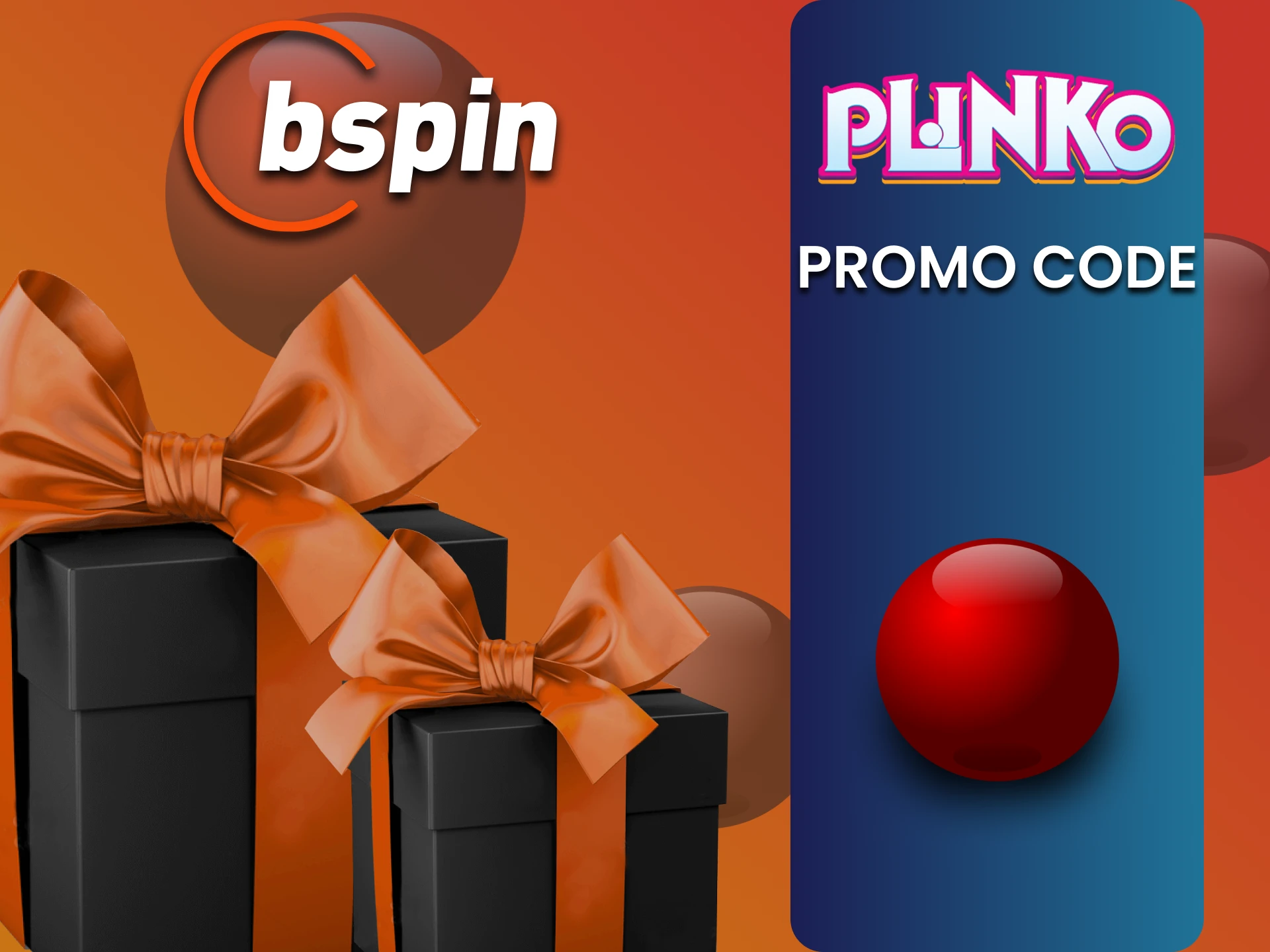 There is a promo code for the game Plinko from Bspin.