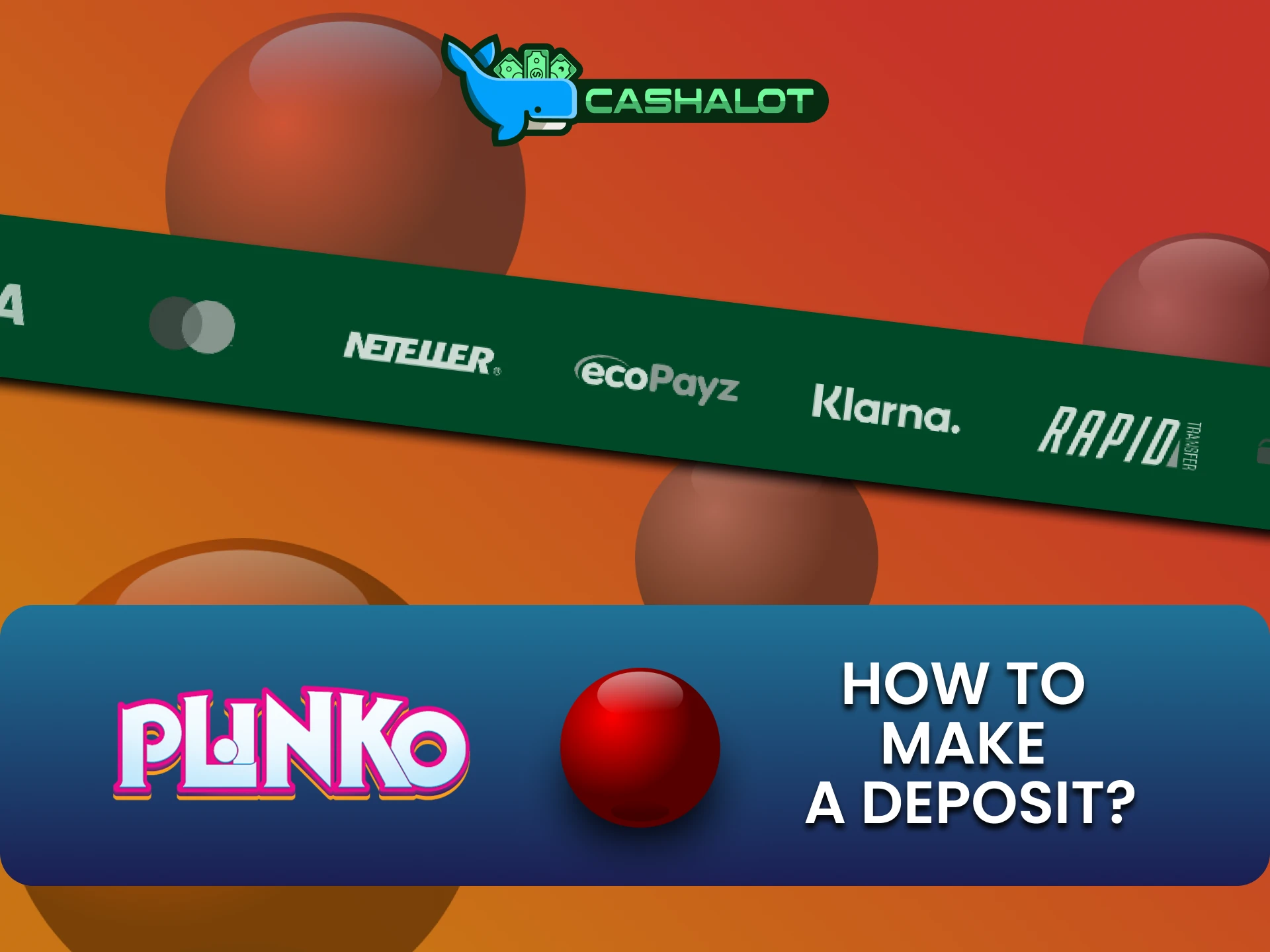 Explore ways to top up your funds on the Cashalot website for the game Plinko.