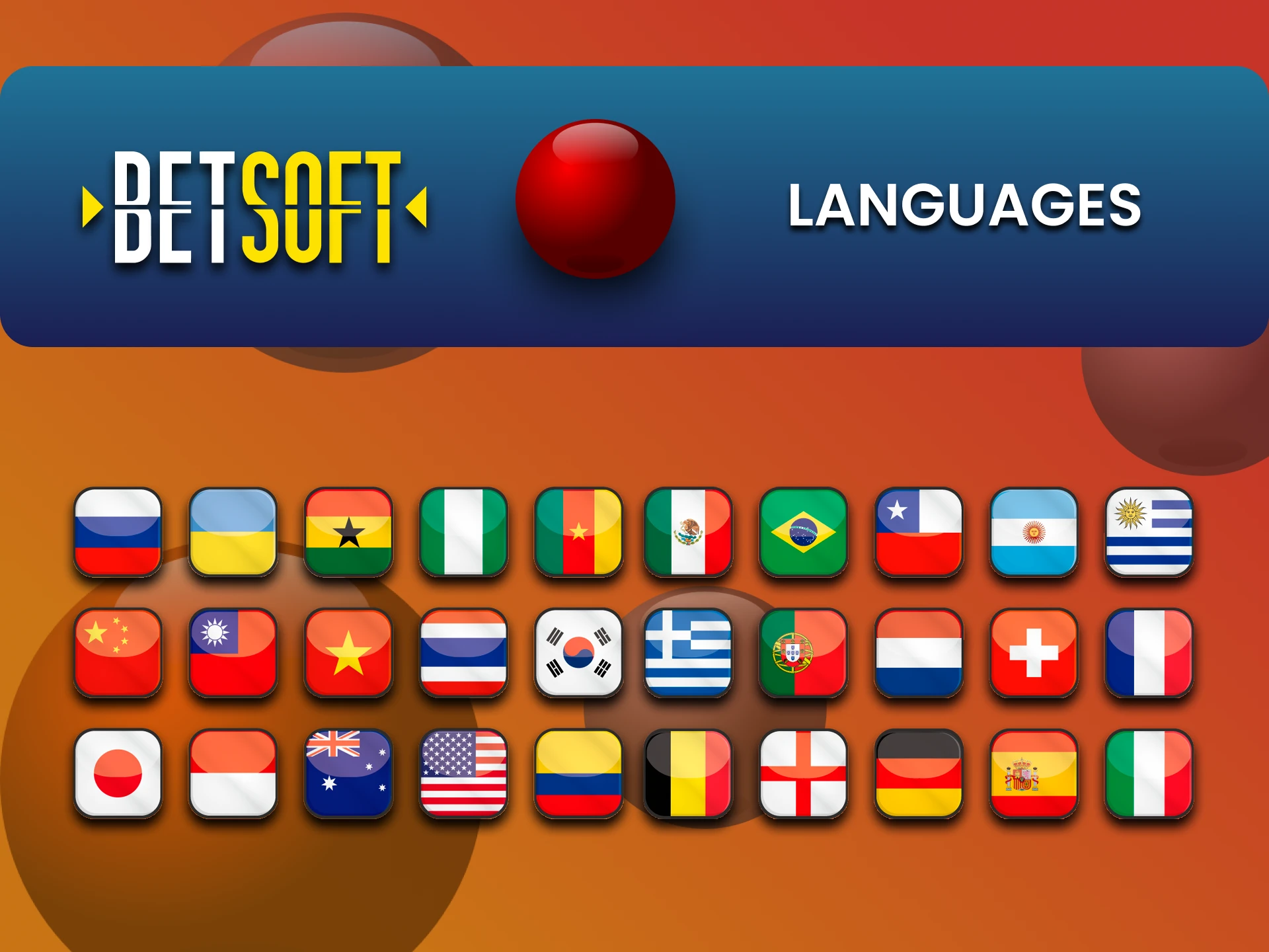 We will tell you in what languages ​​games from the Betsoft provider are available.