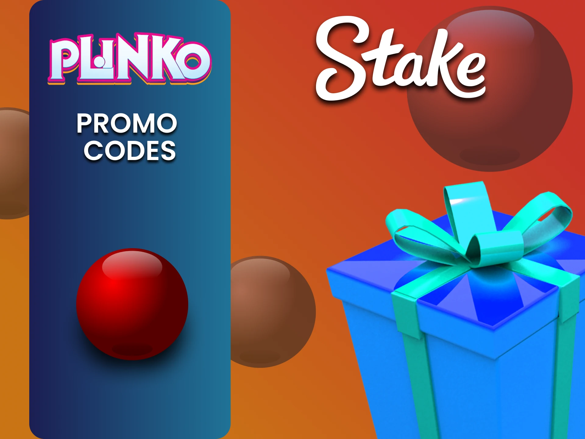 There is a special promotional code for the Plinko game on the Stake website.