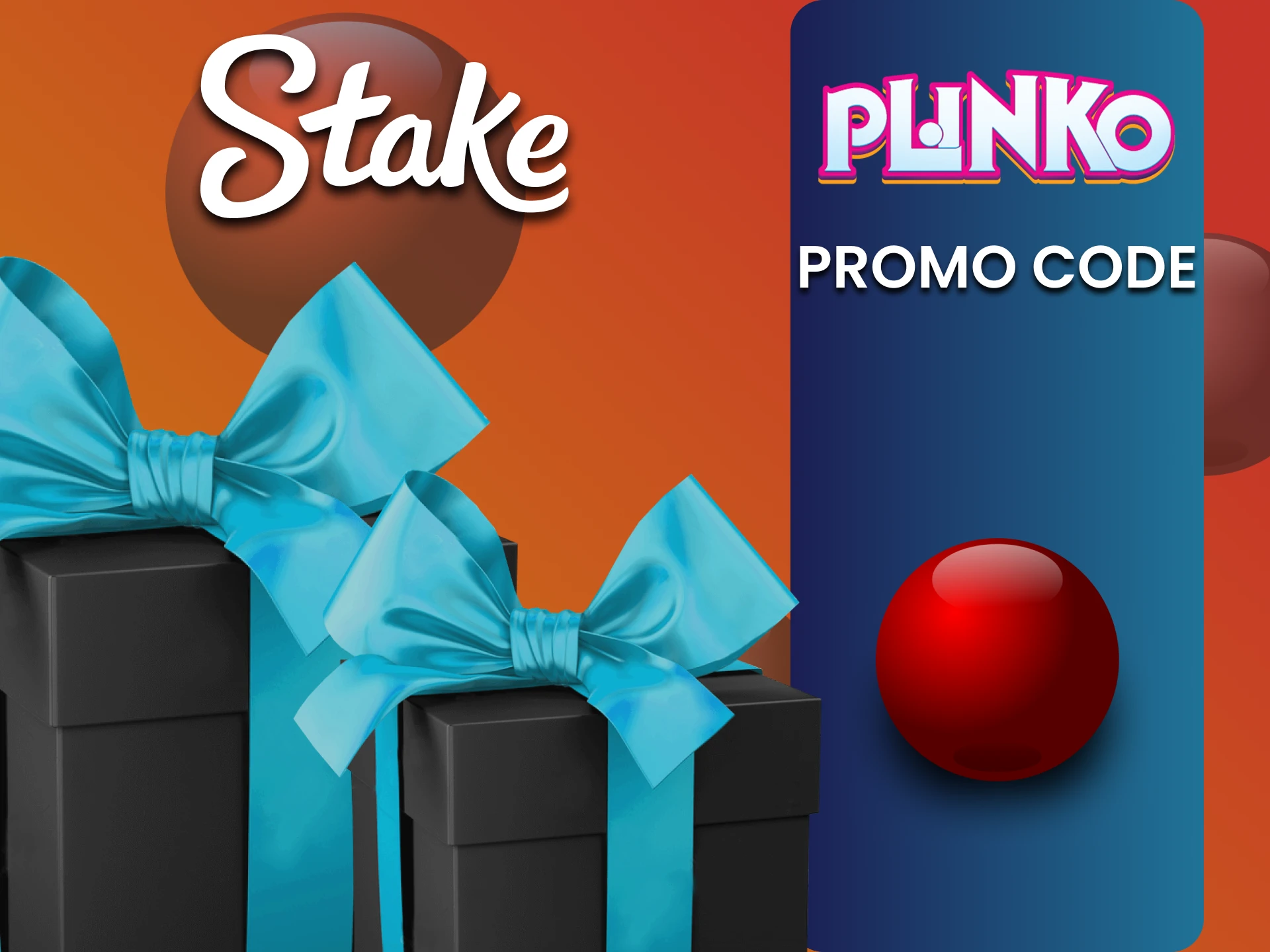 Use the promo code for the Plinko game from Stake.