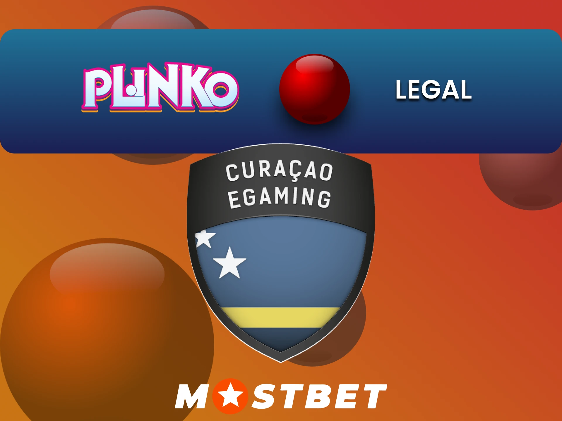 Mostbet is legal to play Plinko.