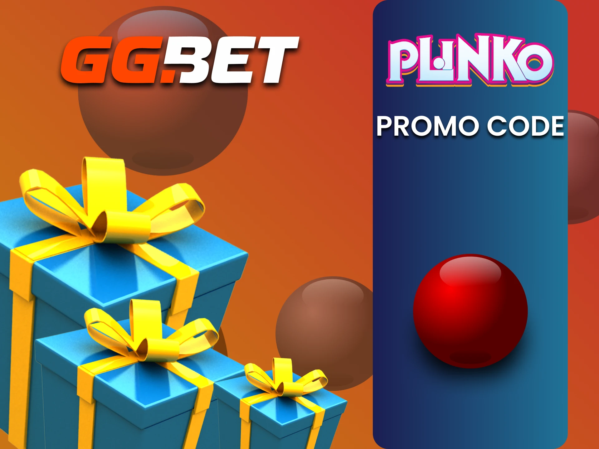 Get promotional codes for Plinko from GGbet.