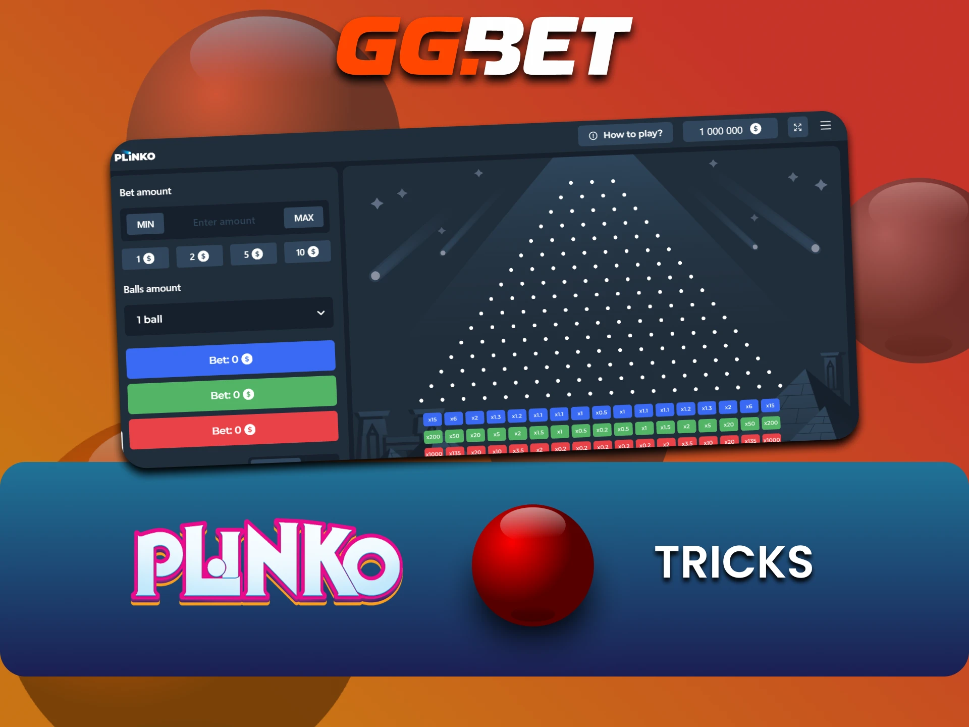 Learn the tricks for playing Plinko on GGbet.