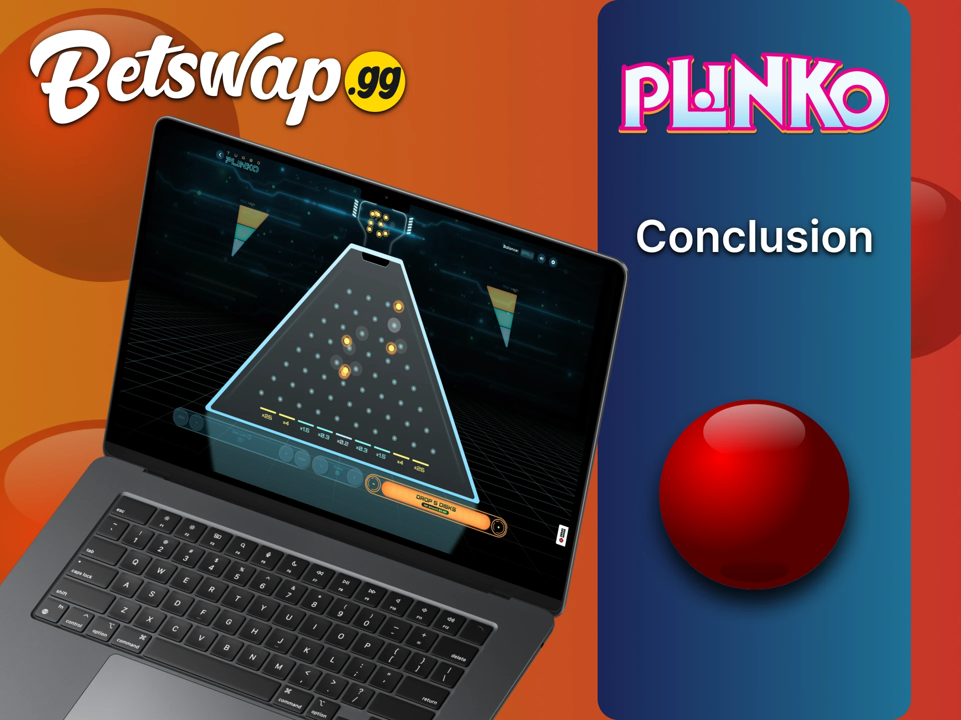 Enjoy gambling experience at Betswap Plinko.