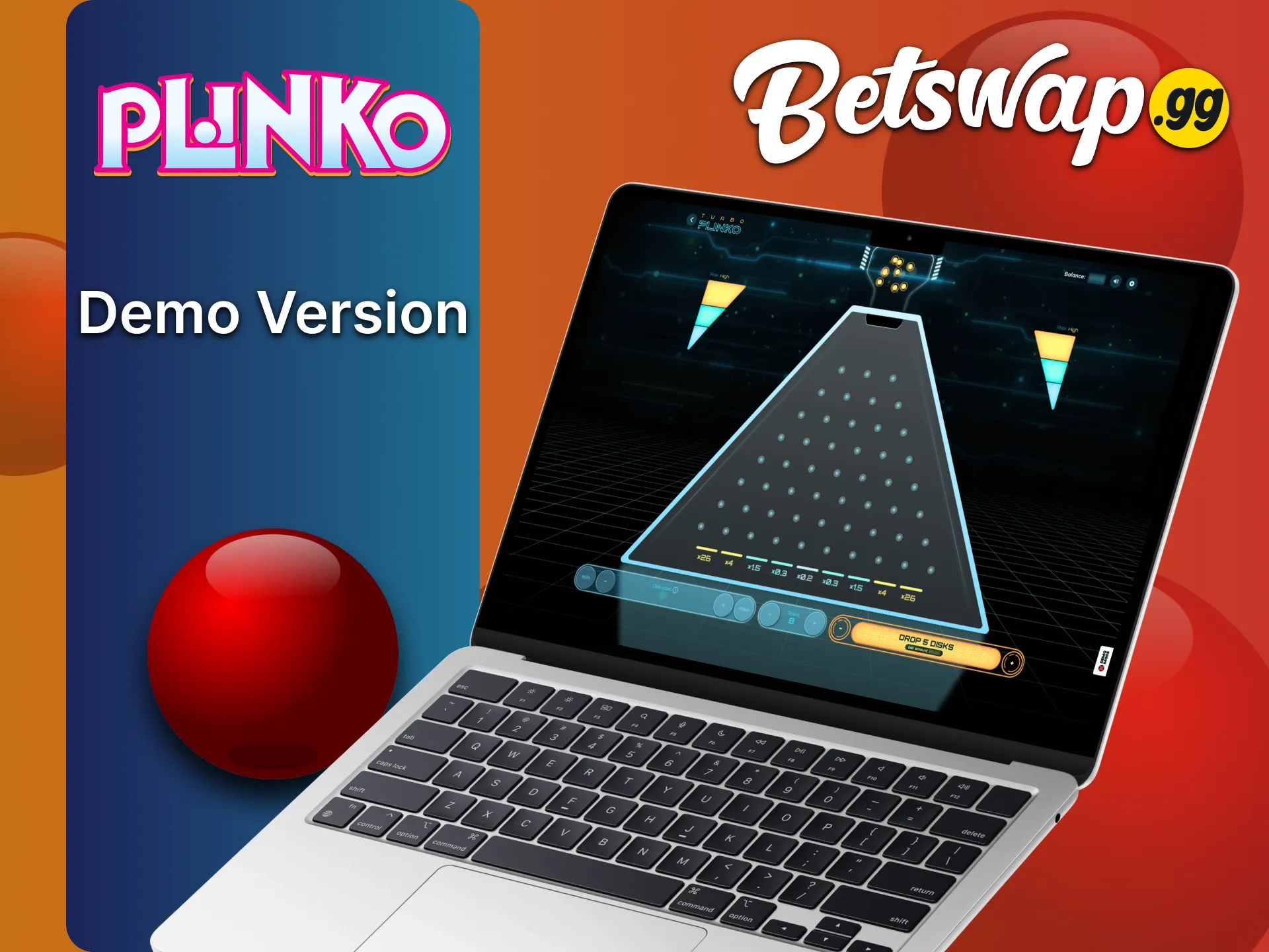 Familiarize yourself with Plinko demo version at Betswap.