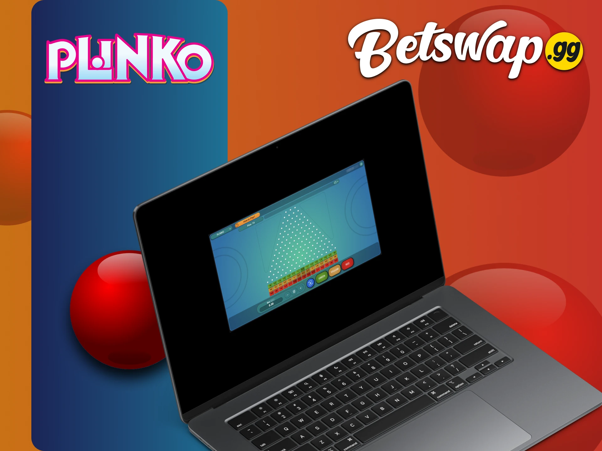 You can simply play Plinko at Betswap.