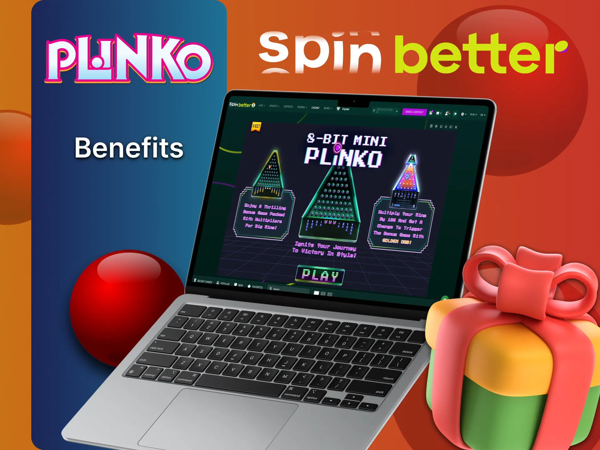 SpinBetter Plinko offers a wide range of services.