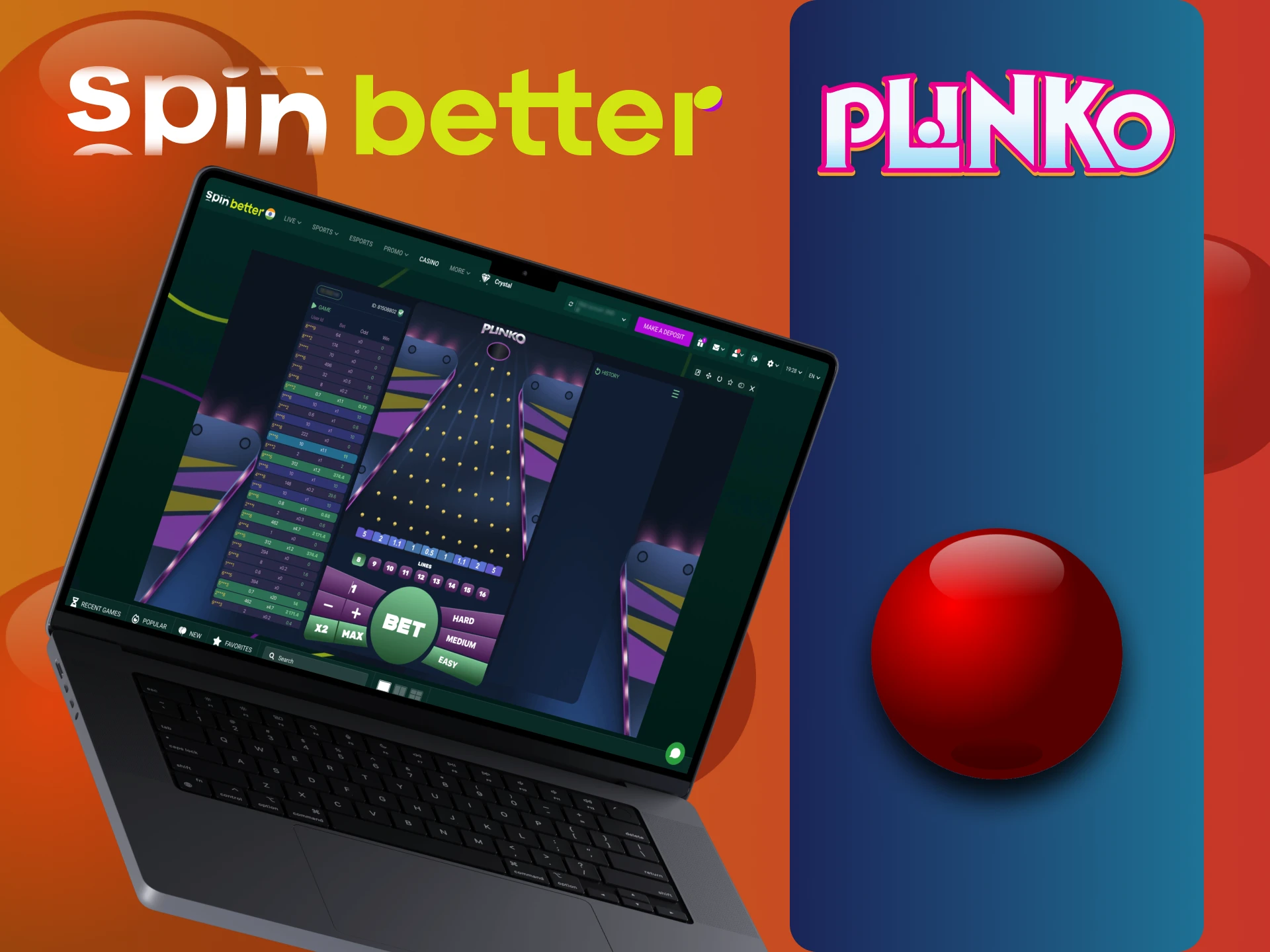 Learn some rules to make your best at SpinBetter Plinko.