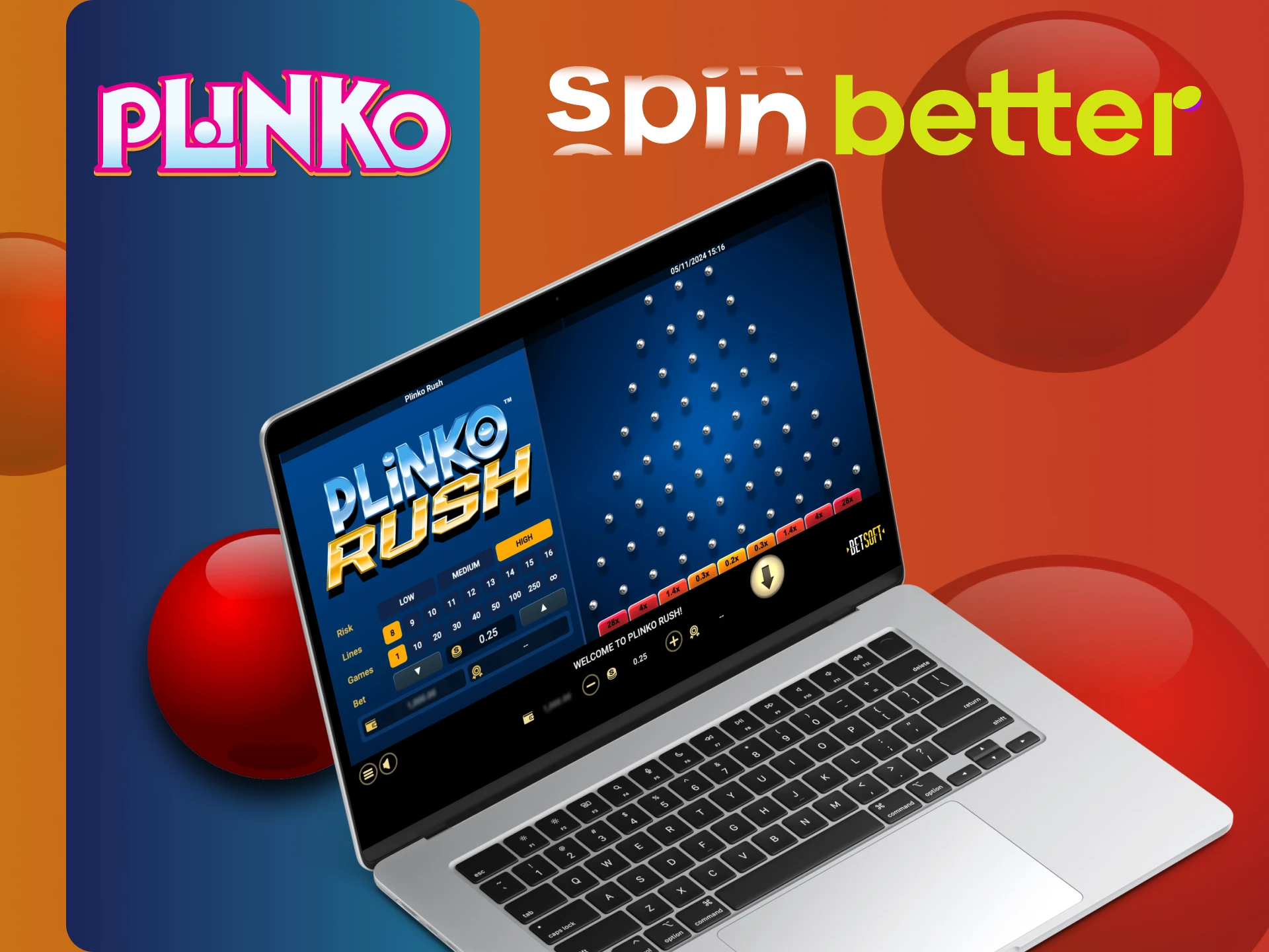 SpinBetter Plinko game is convenient for beginners.