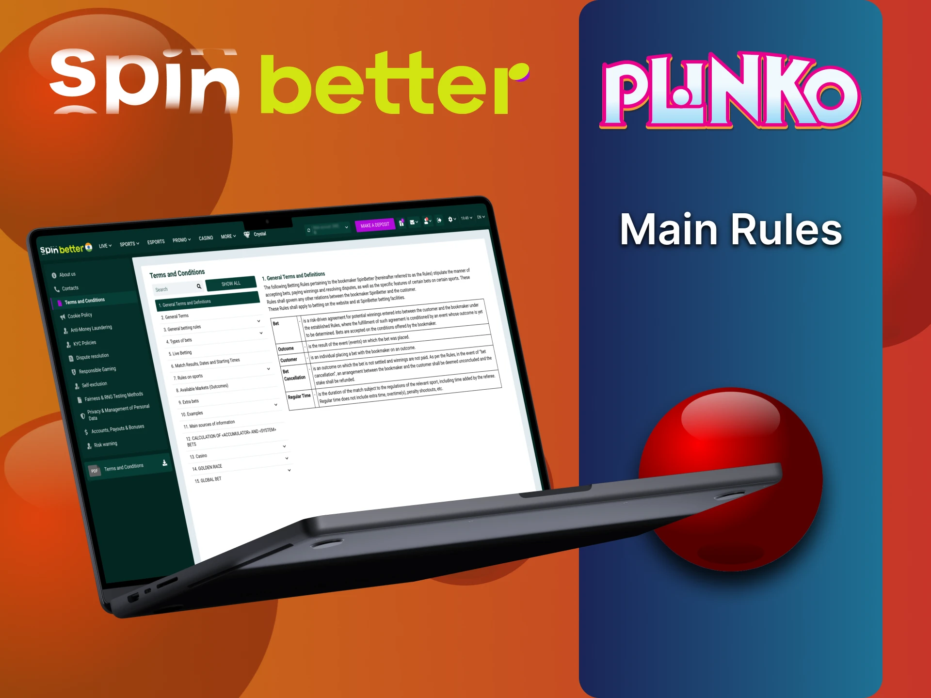 Here are some SpinBetter Plinko basic rules.