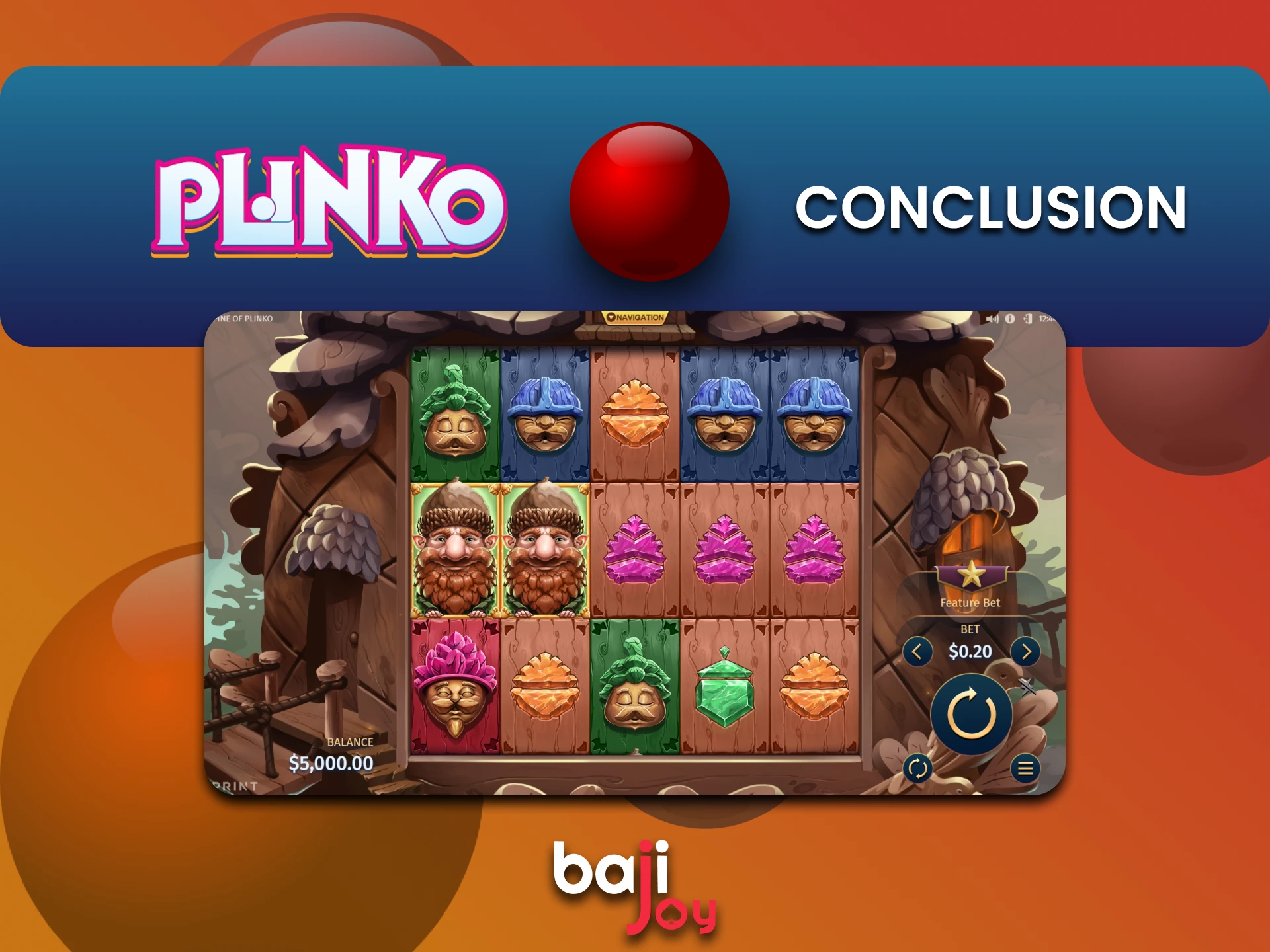 Bajijoy is the right choice for Plinko games.