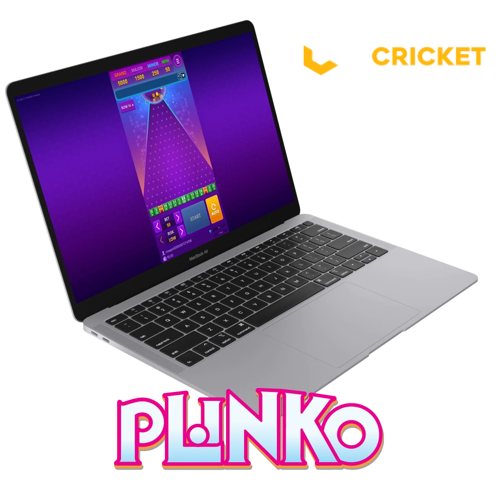 Play Plinko game online at MegaCricketWorld casino.