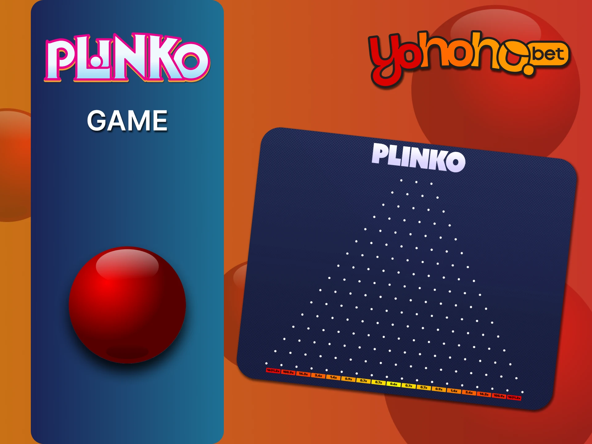 Find out about the Plinko game available at YoHoHo.