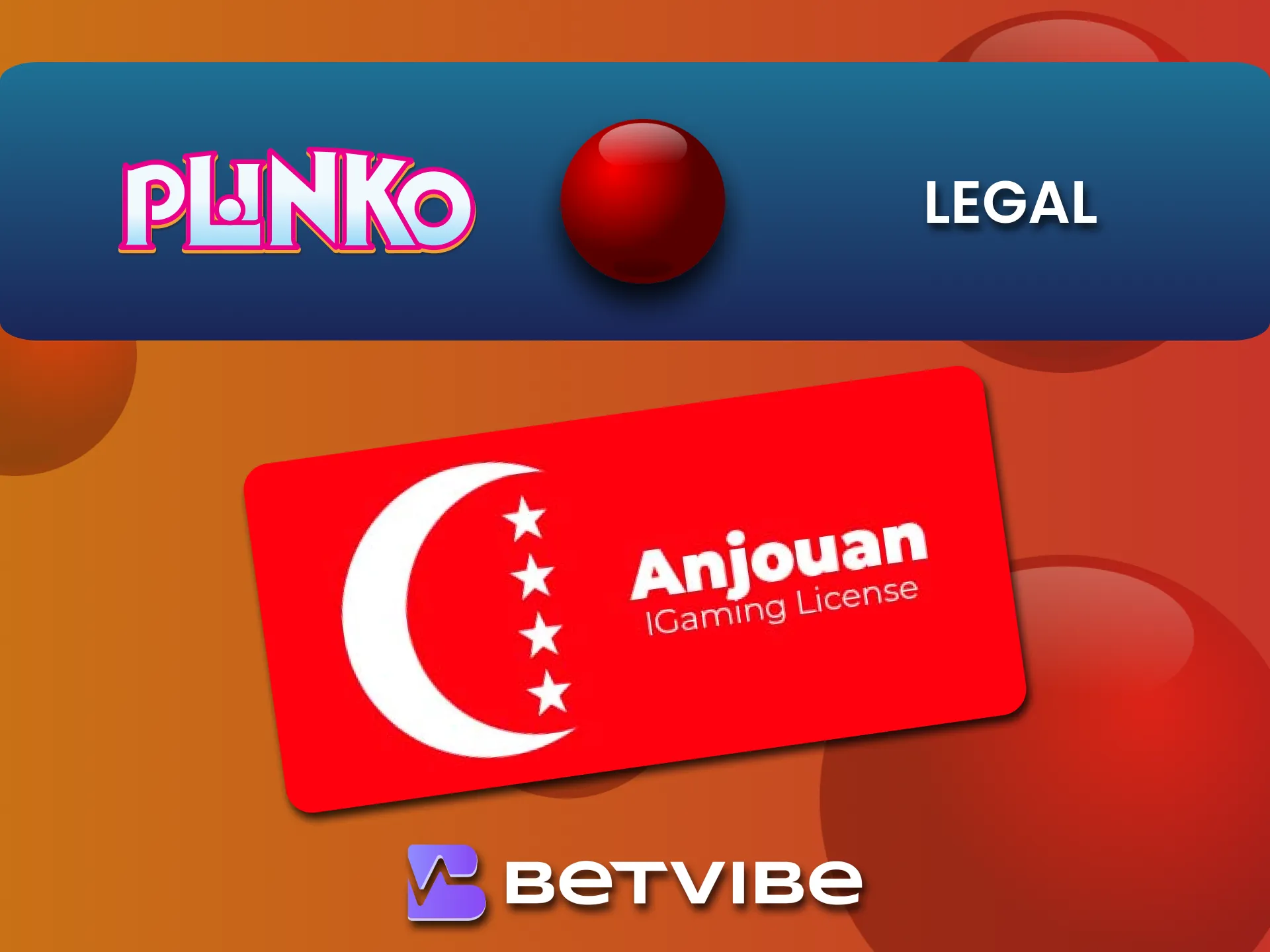 Try your luck with Plinko games at the certified Betvibe online casino.