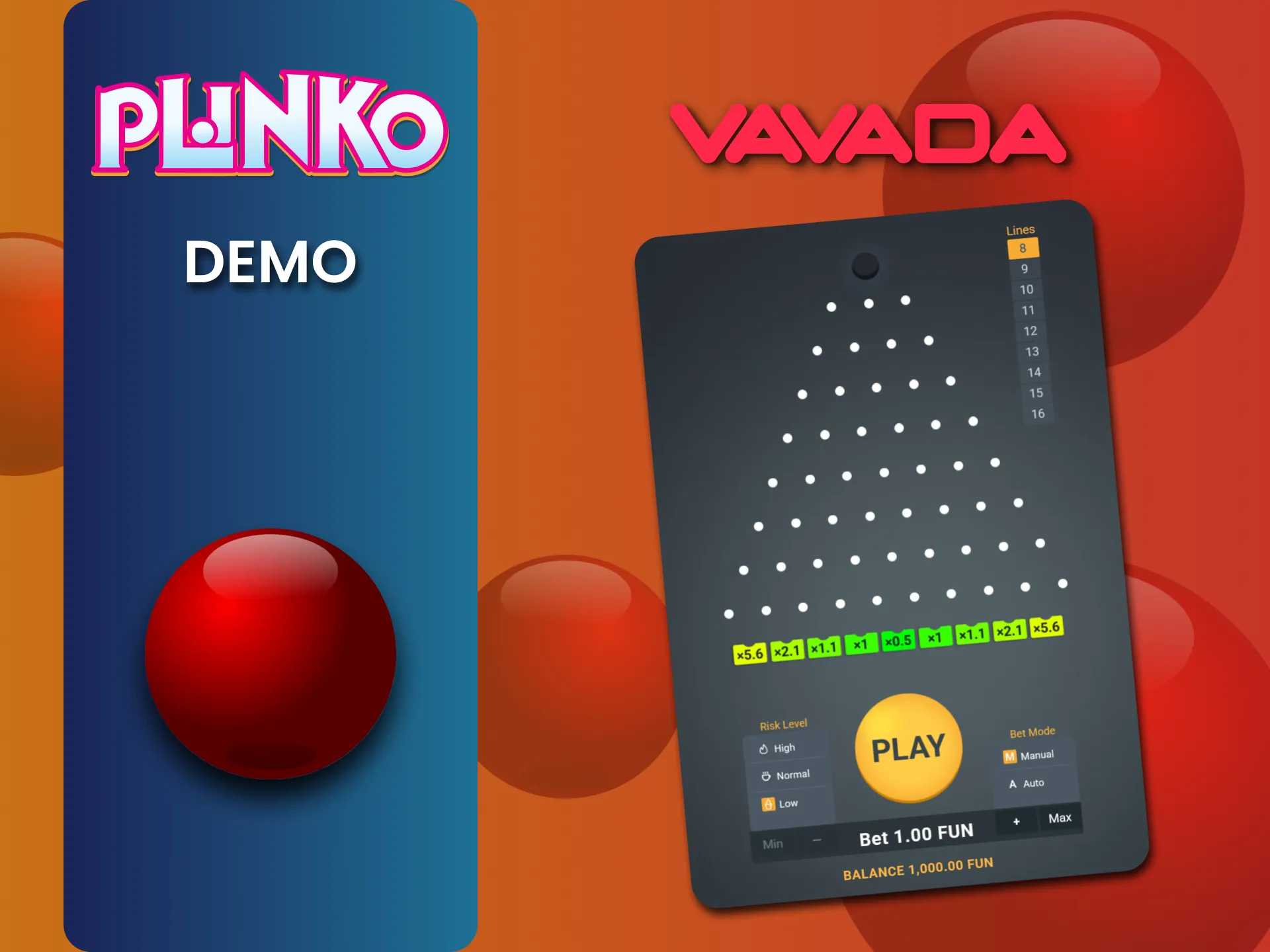 Try Plinko for free with demo versions at Vavada.