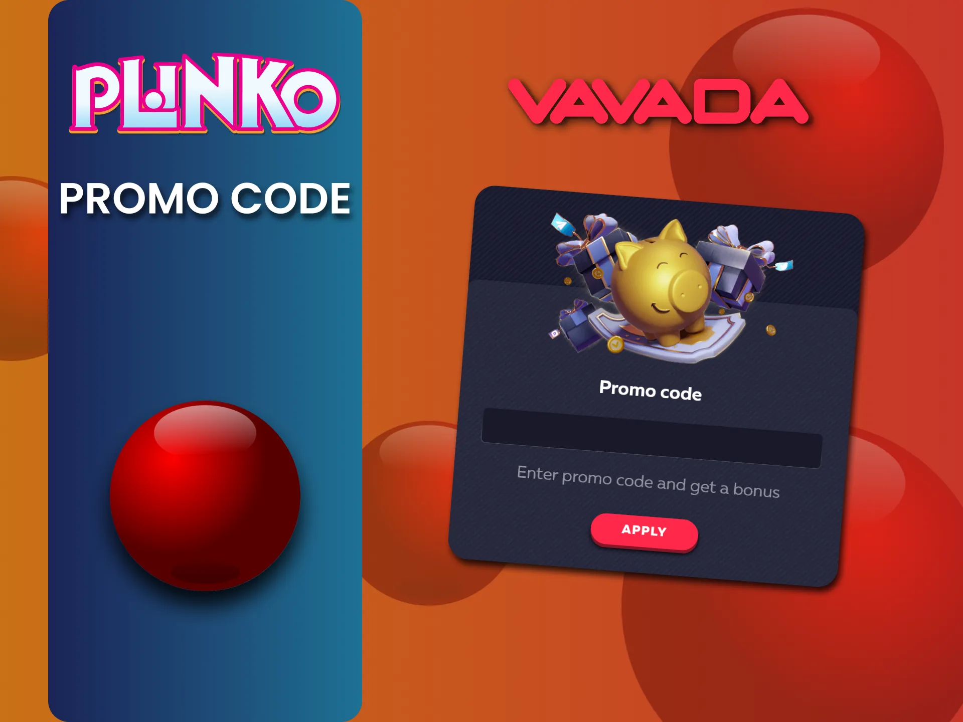 Get a welcome bonus from Vavada and play Plinko.