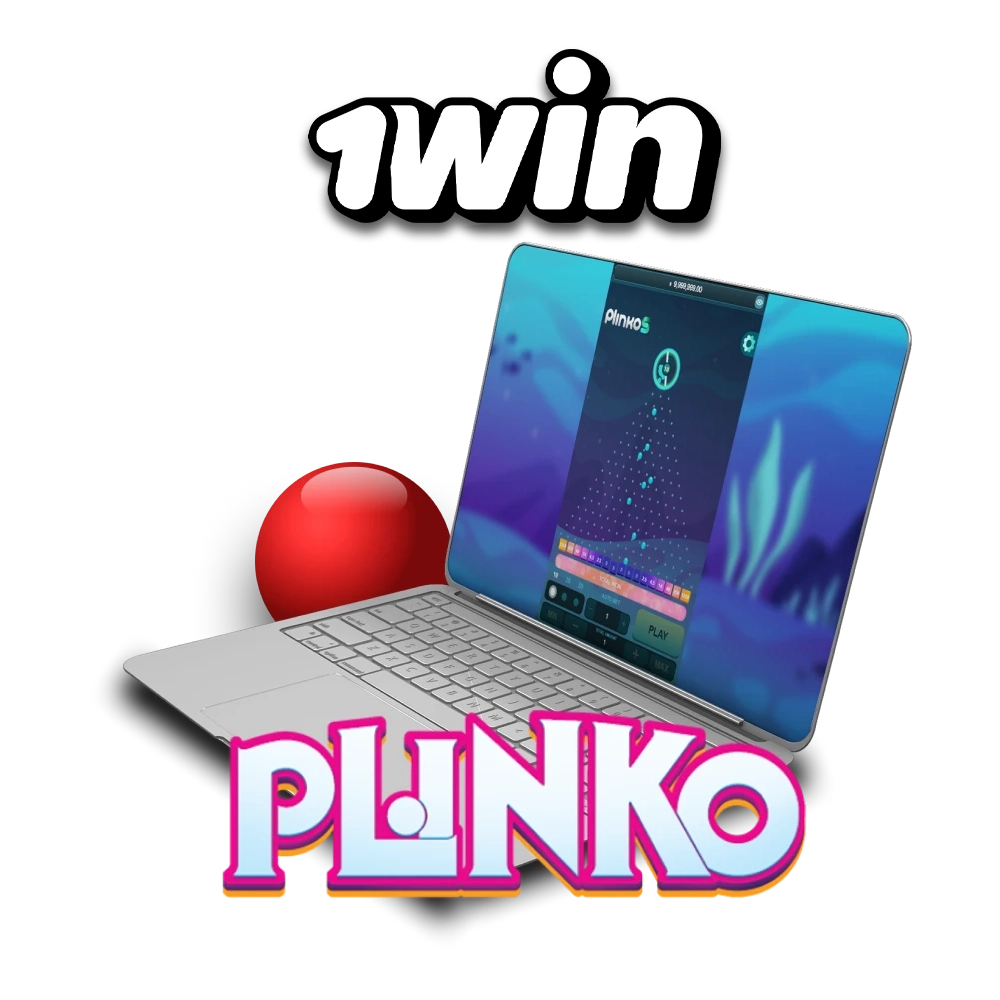 To play Plinko, choose the 1win service.