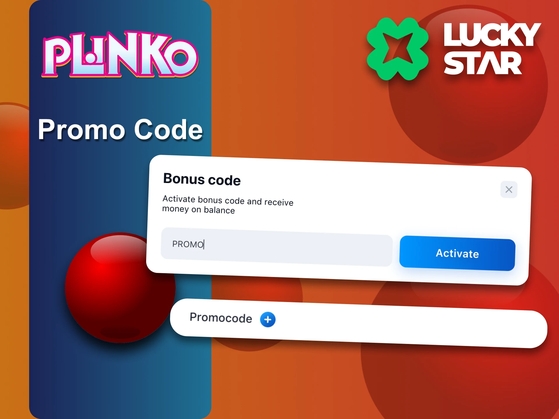 Boost your welcome bonus with Lucky Star Plinko promo code.