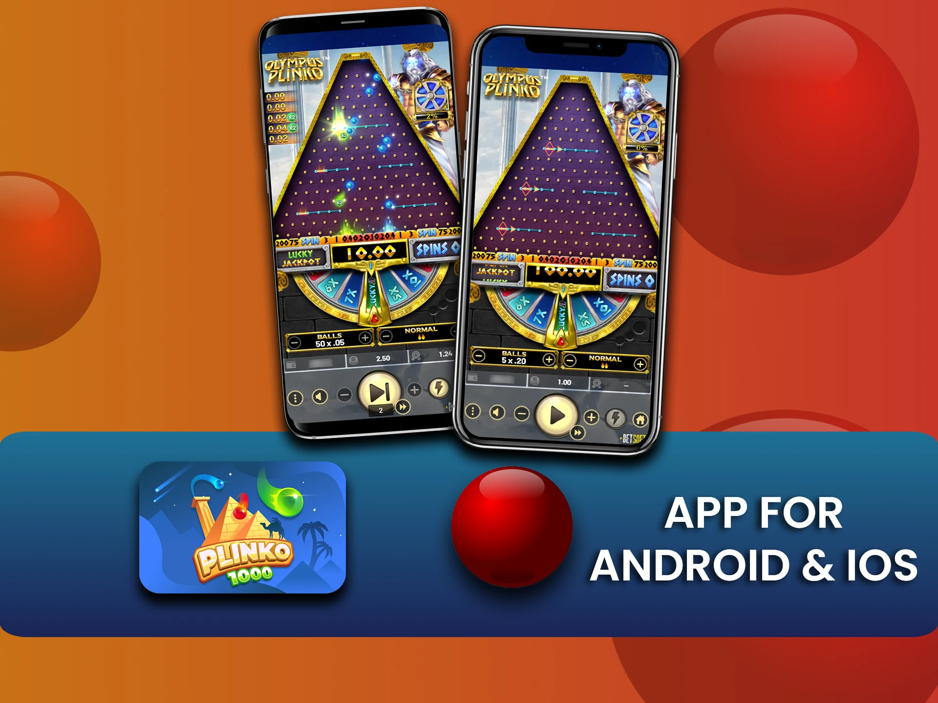 Olympus Plinko offers seamless mobile play on Android and iOS via casino apps.