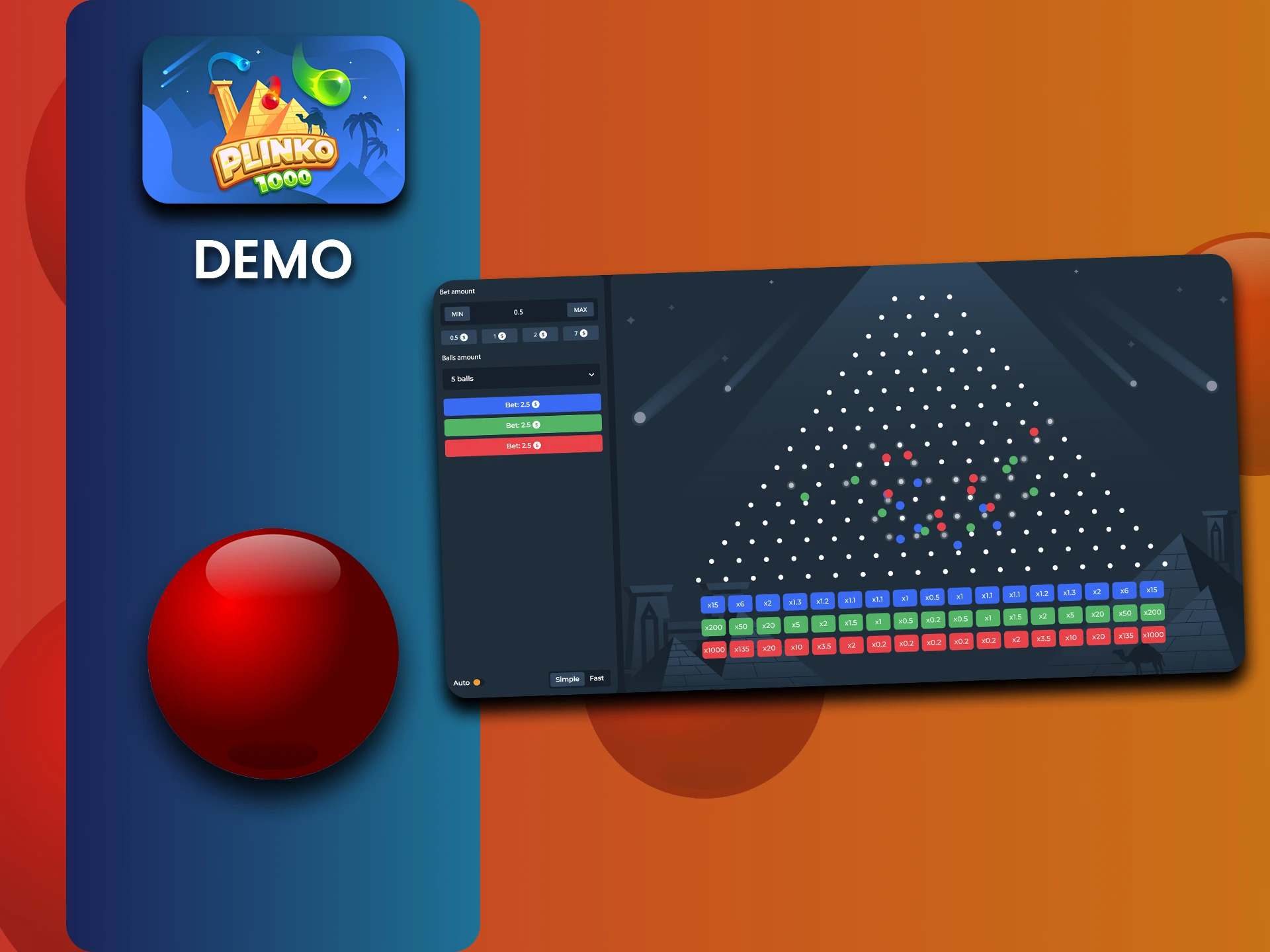 Test Plinko 1000 strategies risk-free with the demo version.