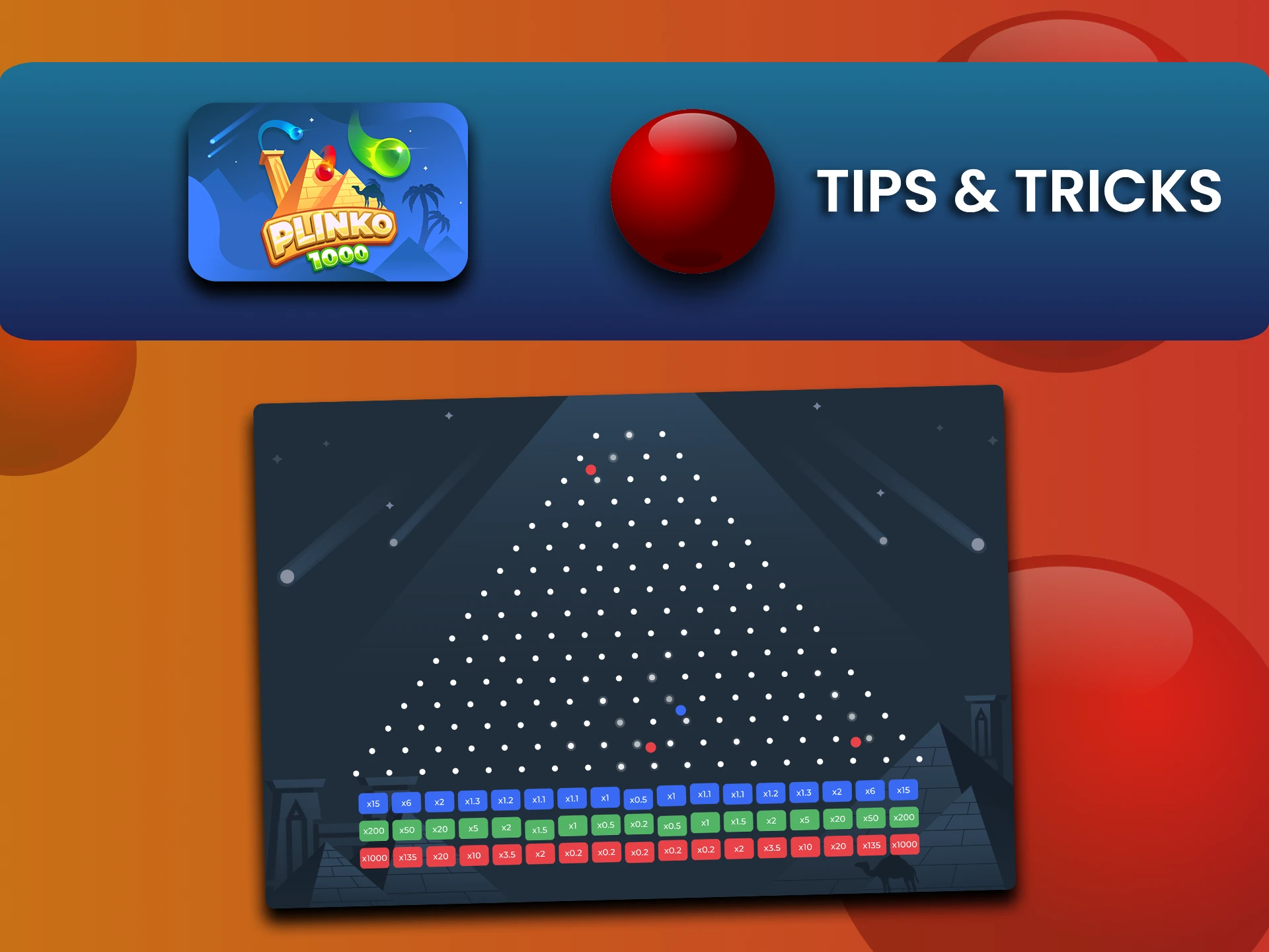 Here are some tips to improve your chances of winning at Plinko 1000.