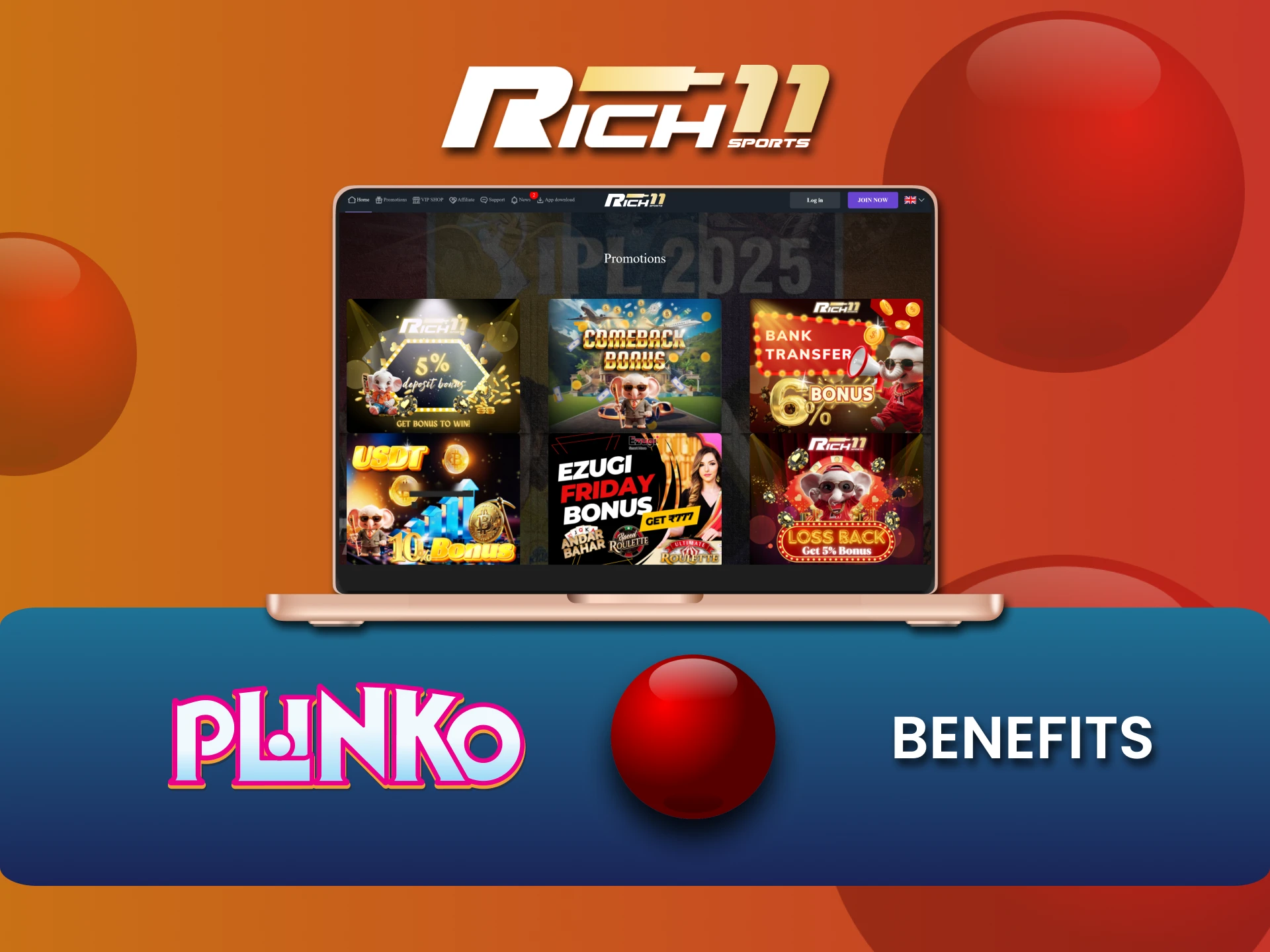 Rich11 provides numerous benefits for Indian Plinko players.