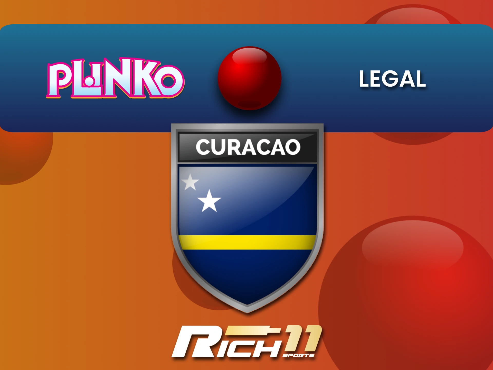 Join the fun of Plinko at the reputable and licensed Rich11 casino.