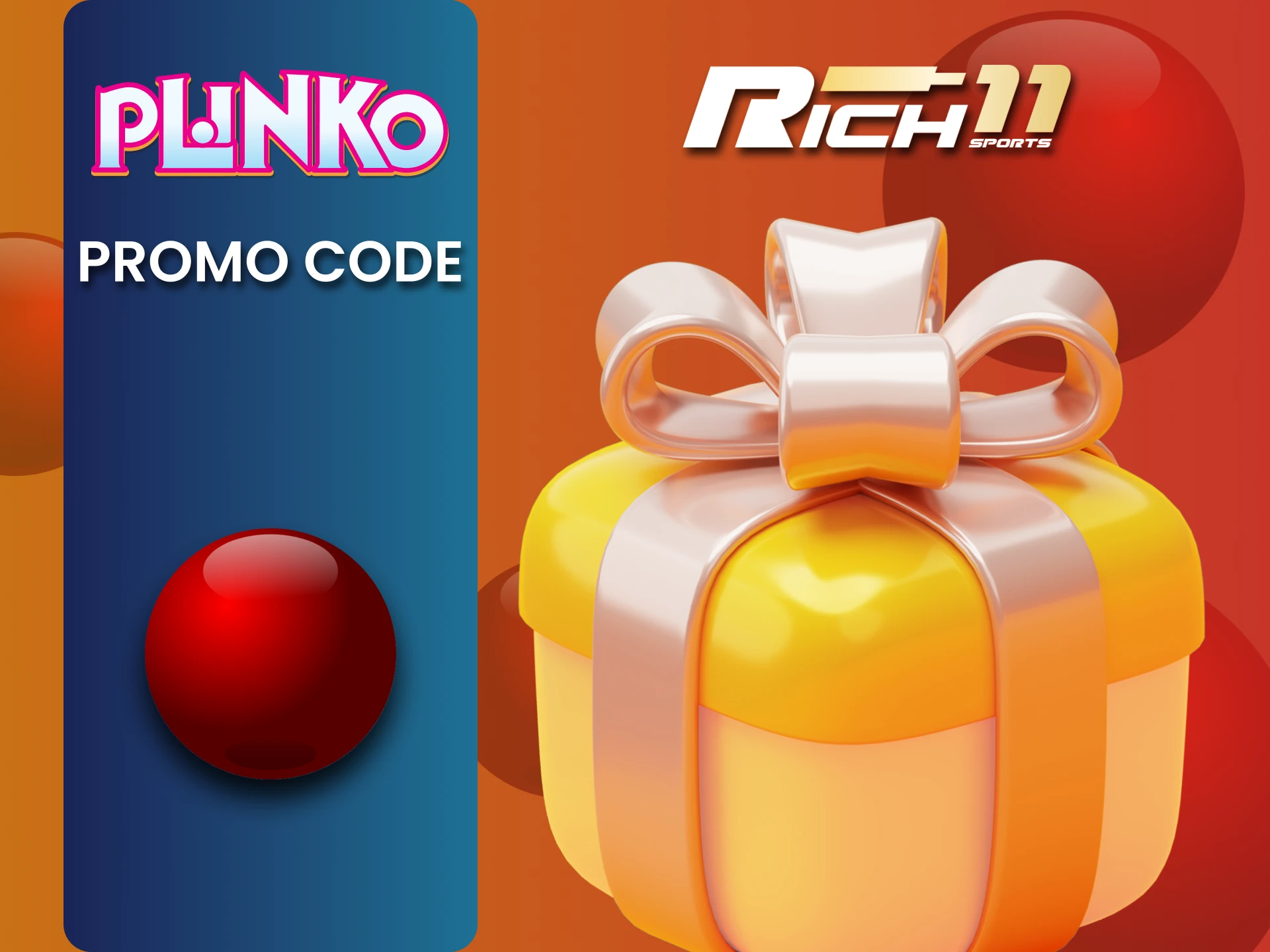 The promo code at Rich11 can be used to enhance your Plinko game experience.